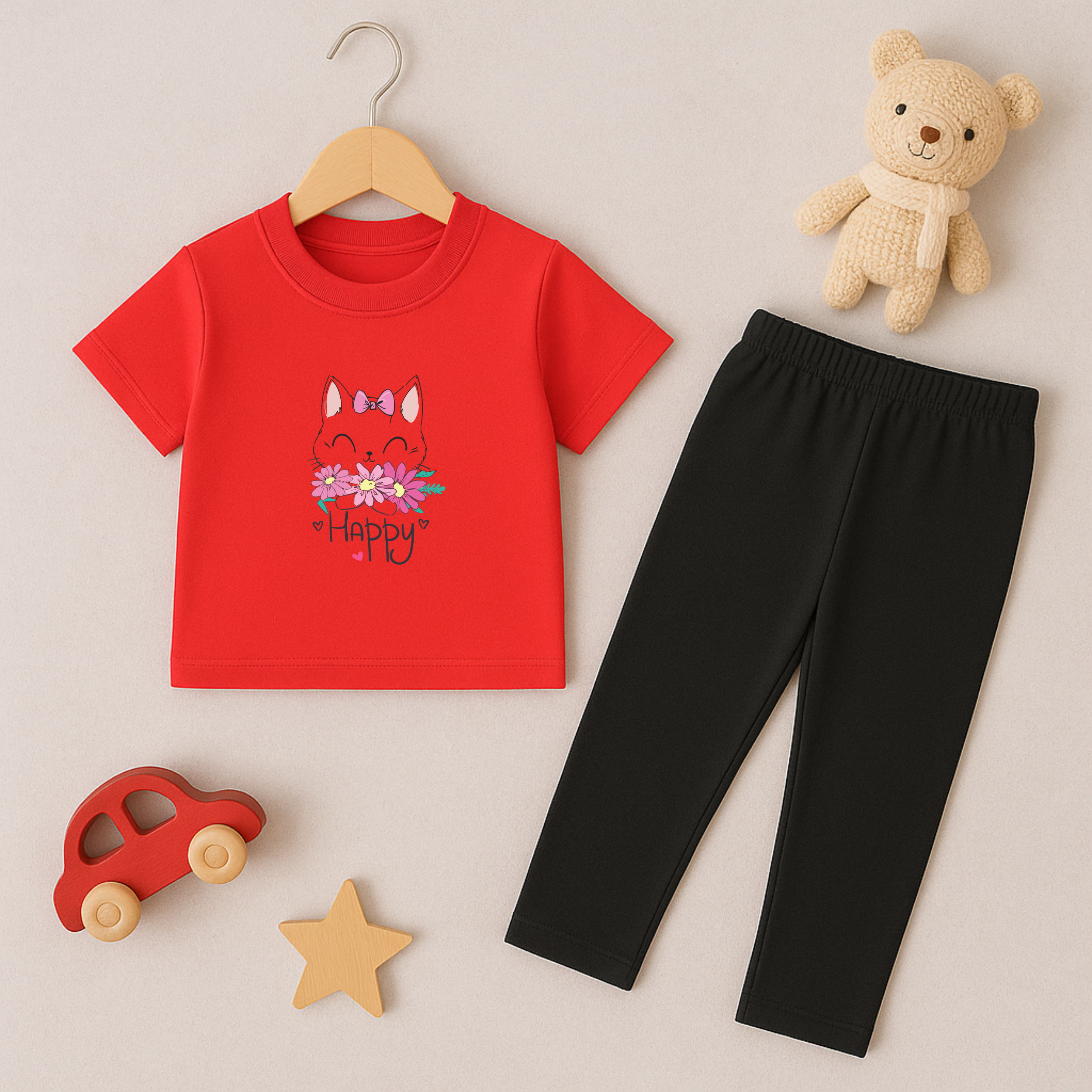Happy Cat Trouser Set (Copy)