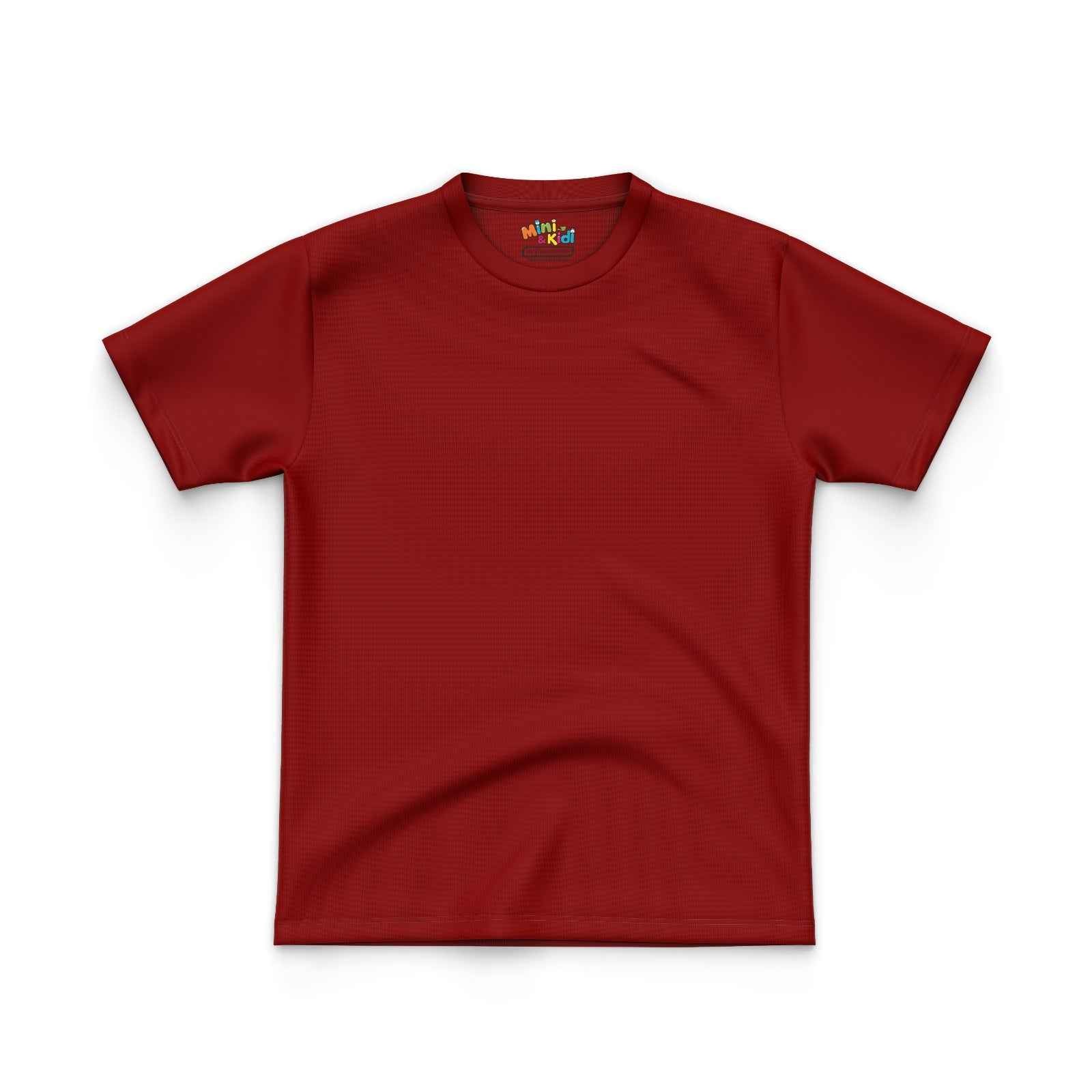 Deep Maroon Basic T-Shirt