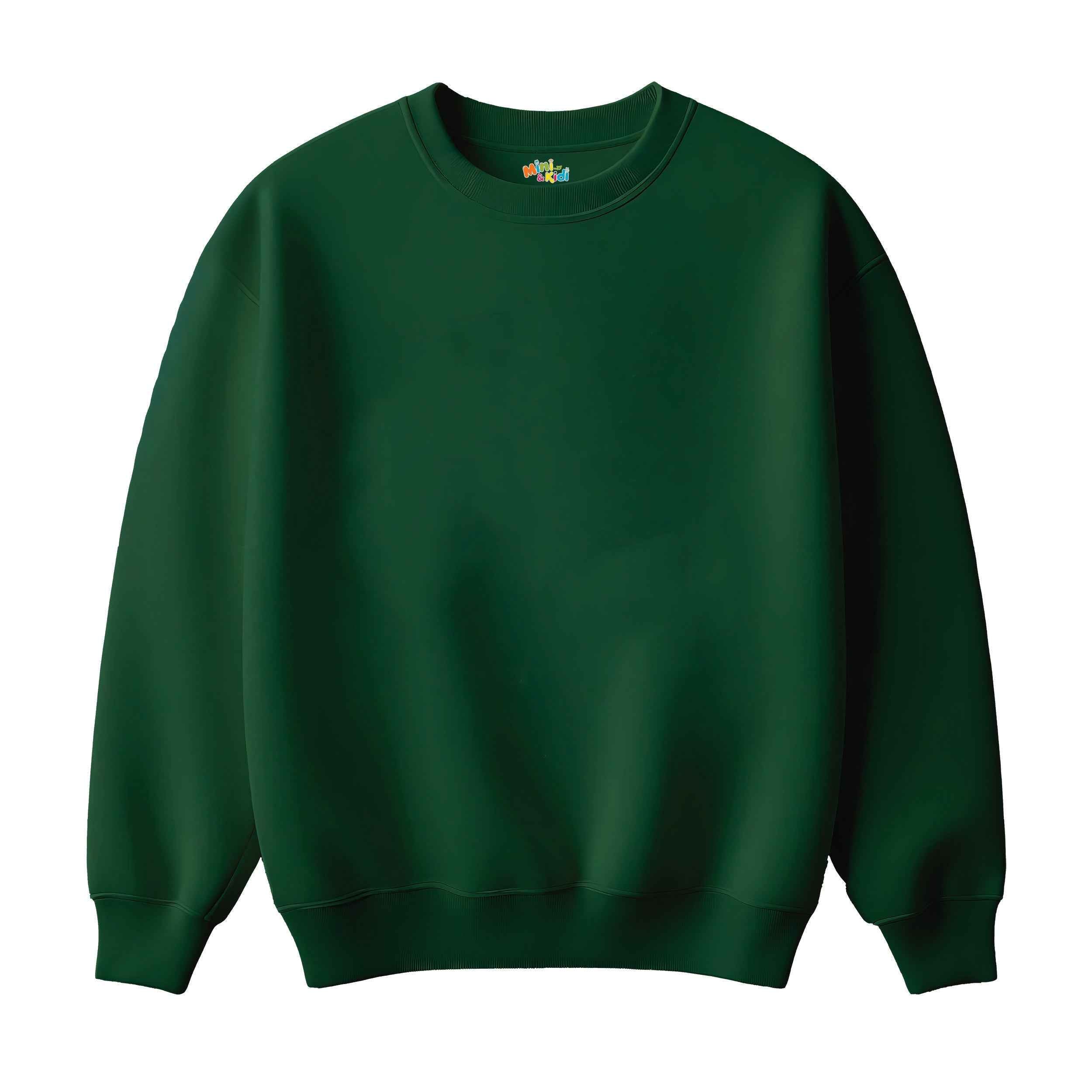 Basic sweatshirt green