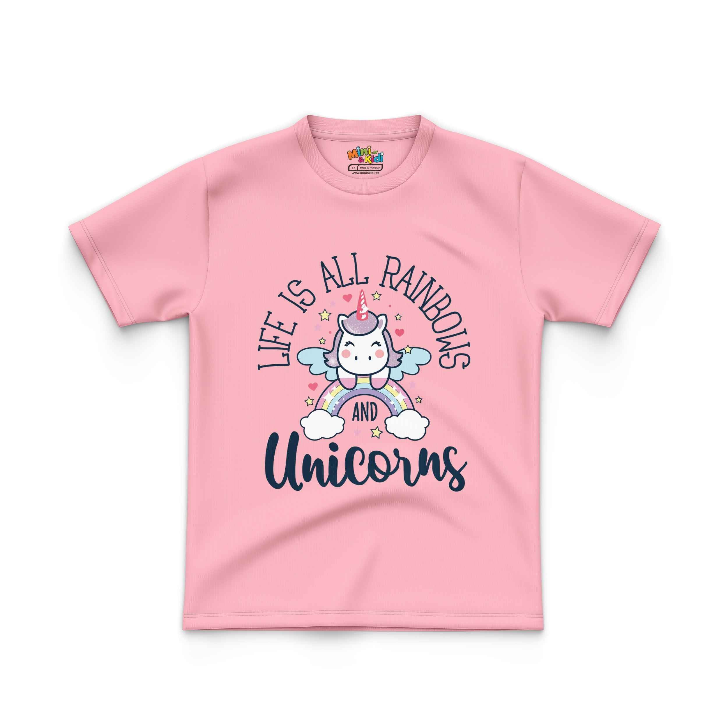 Rainbows & Unicorns Kids' T-Shirt
