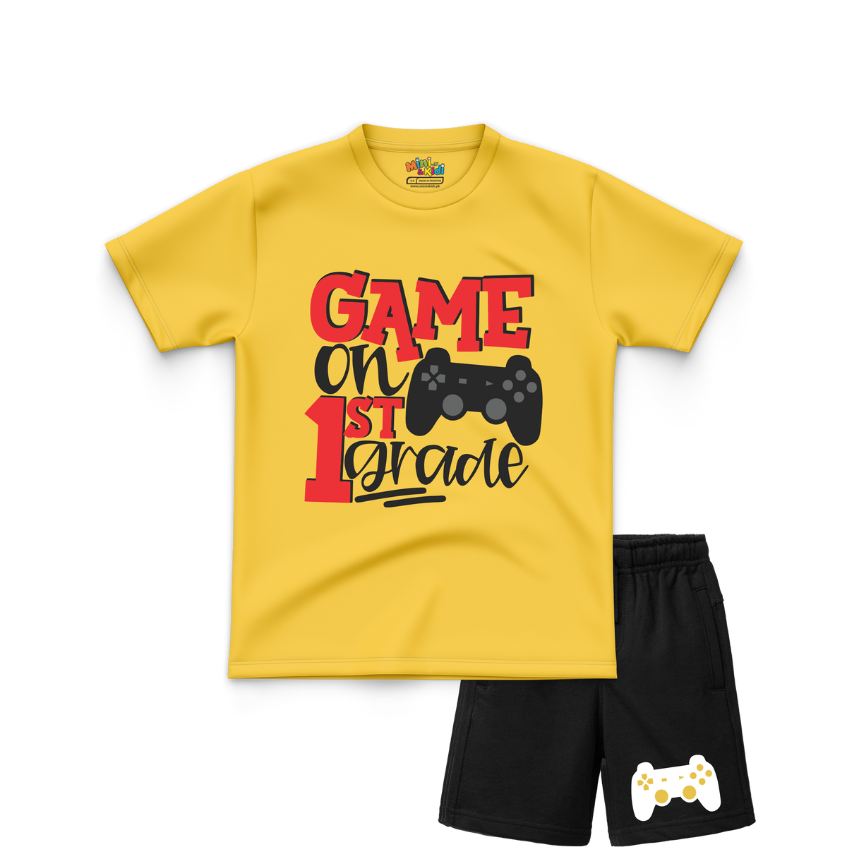 Game Mode Kids T-Shirt and Shorts Set