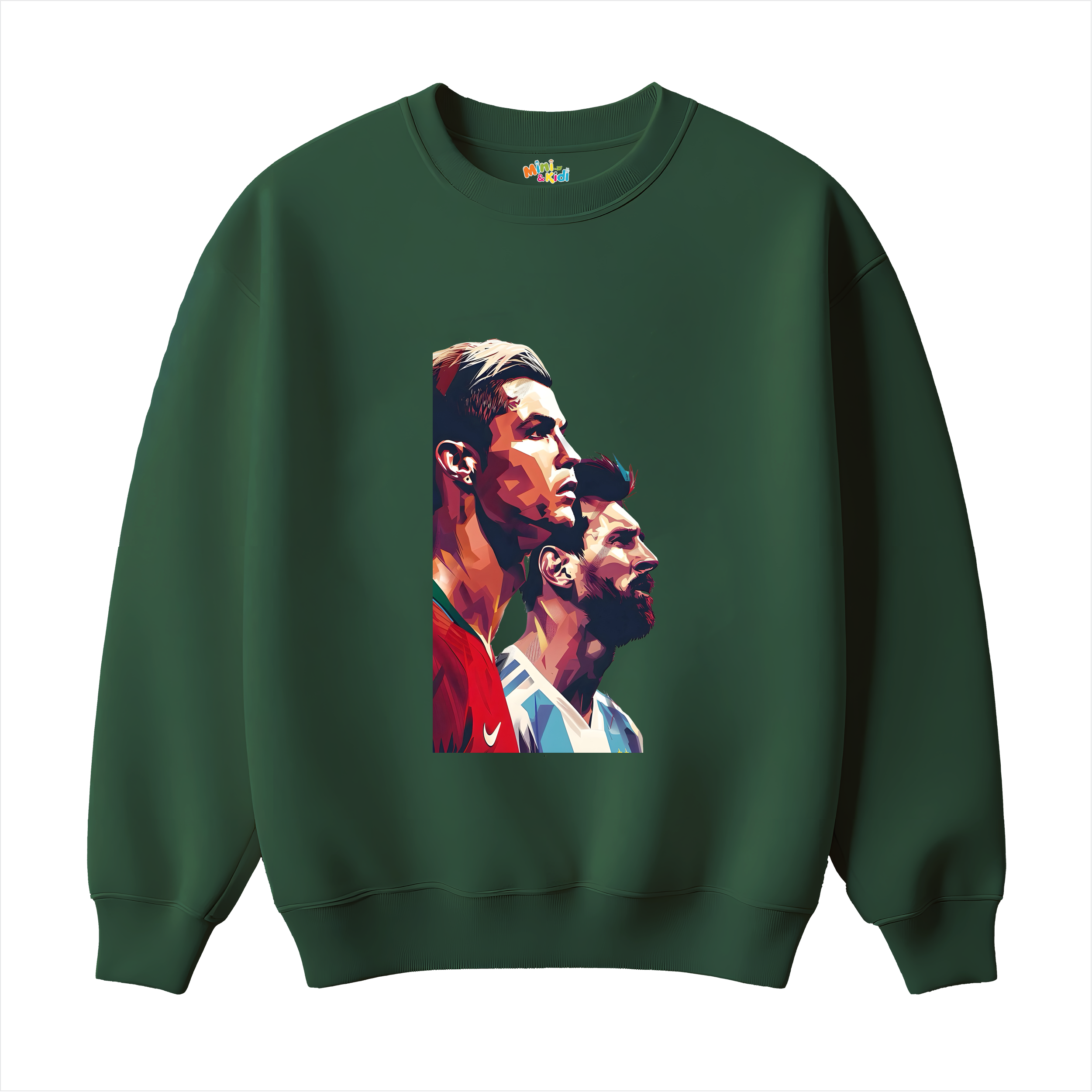 ronaldo and messi - Goat sweatshirt
