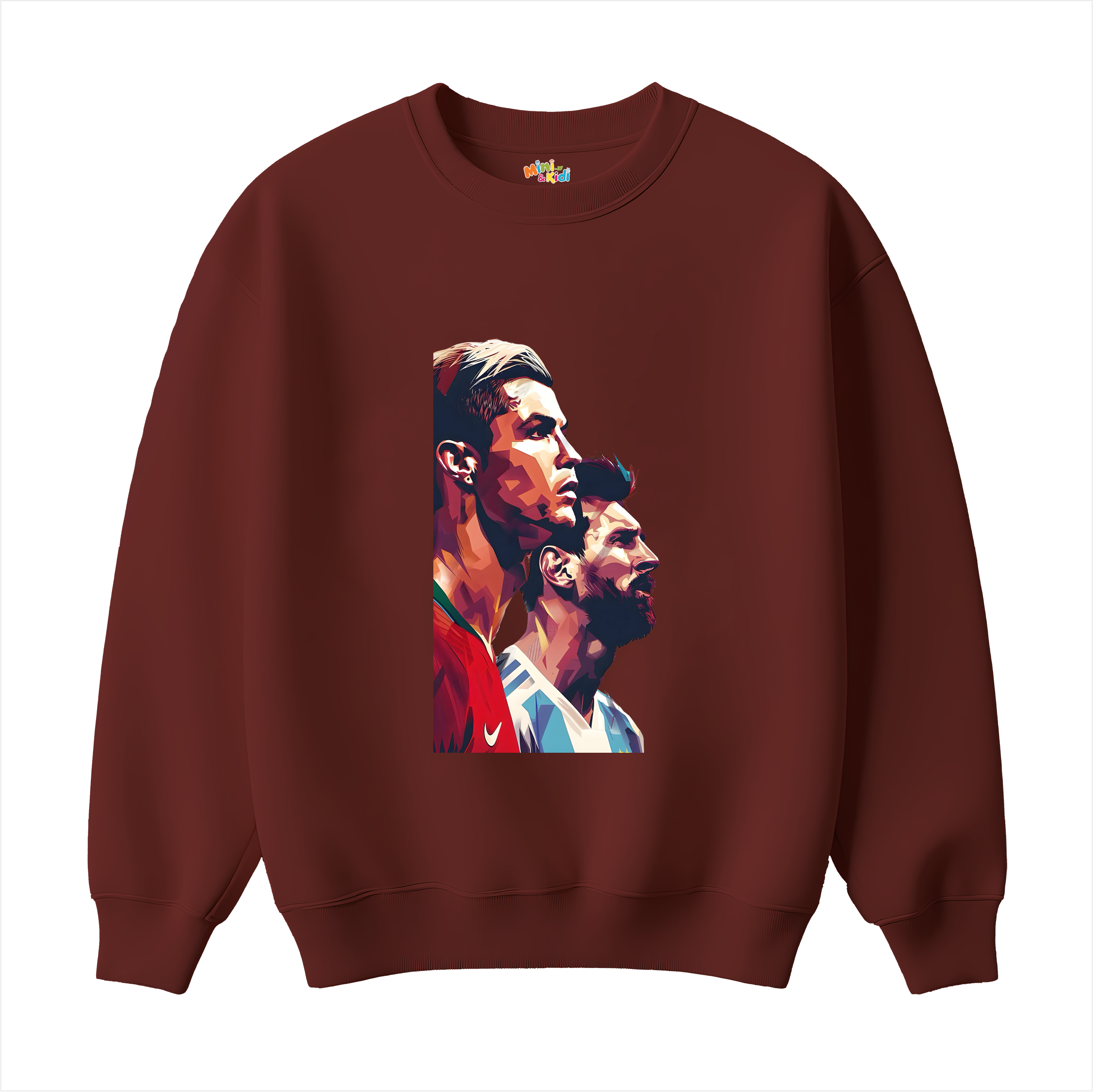 ronaldo and messi - Goat sweatshirt