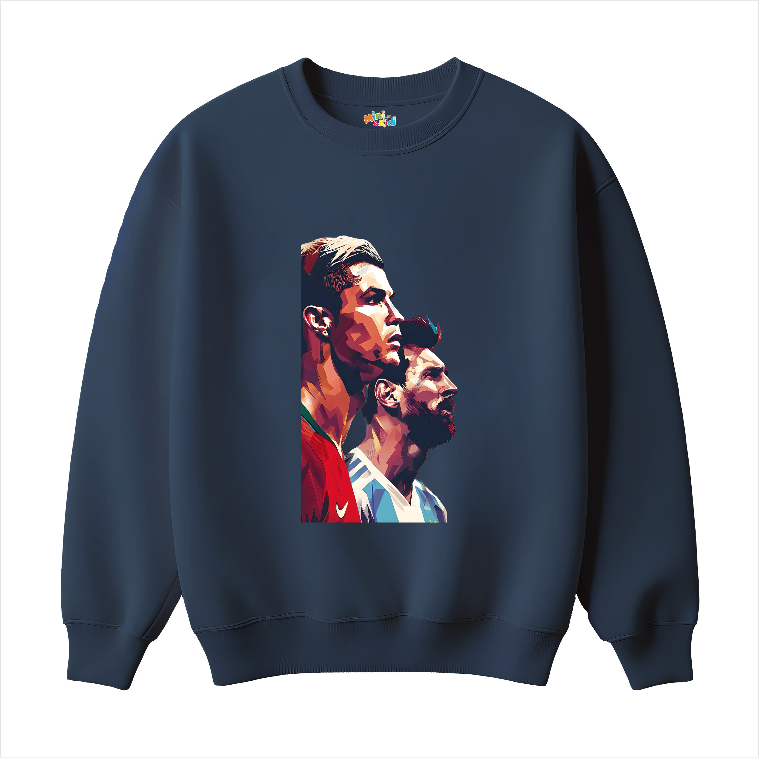 ronaldo and messi - Goat sweatshirt