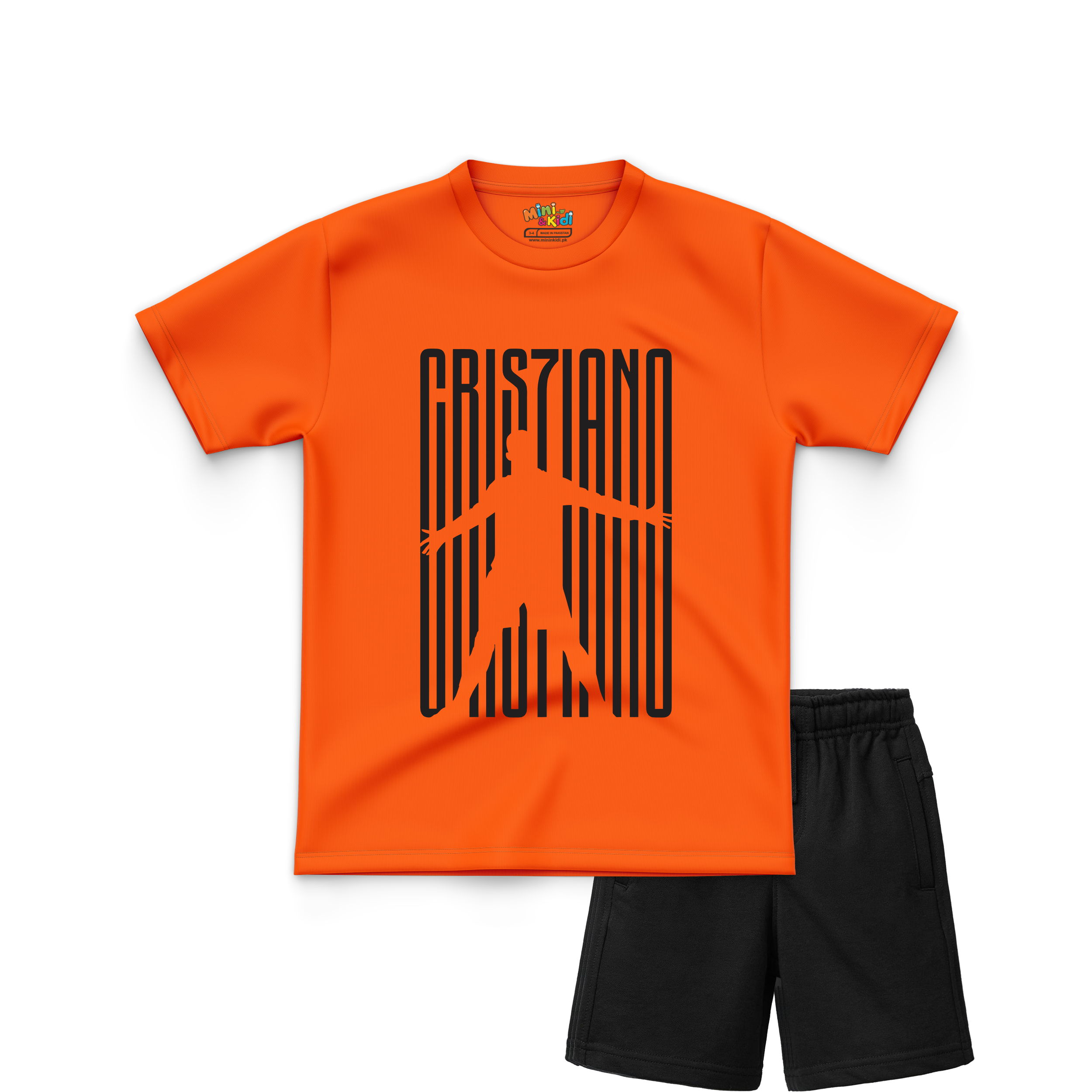 CR7 Cristiano Kids T-Shirt and Shorts Set