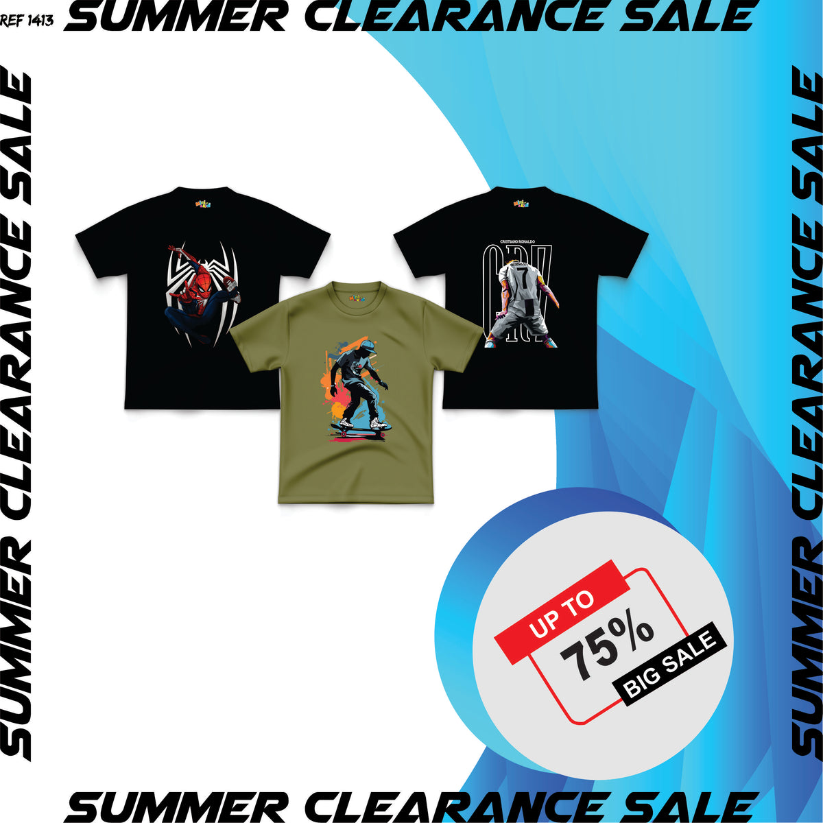 Sale - Pack of 3 Shirts (13-14 Years)