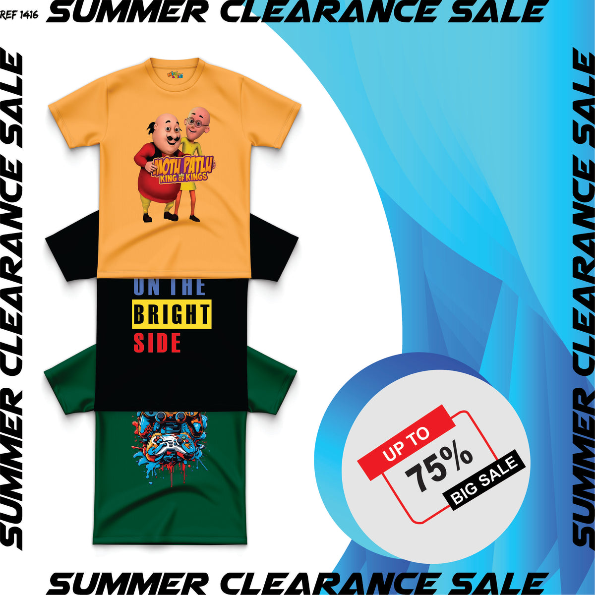 Sale - Pack of 3 Shirts (13-14 Years)