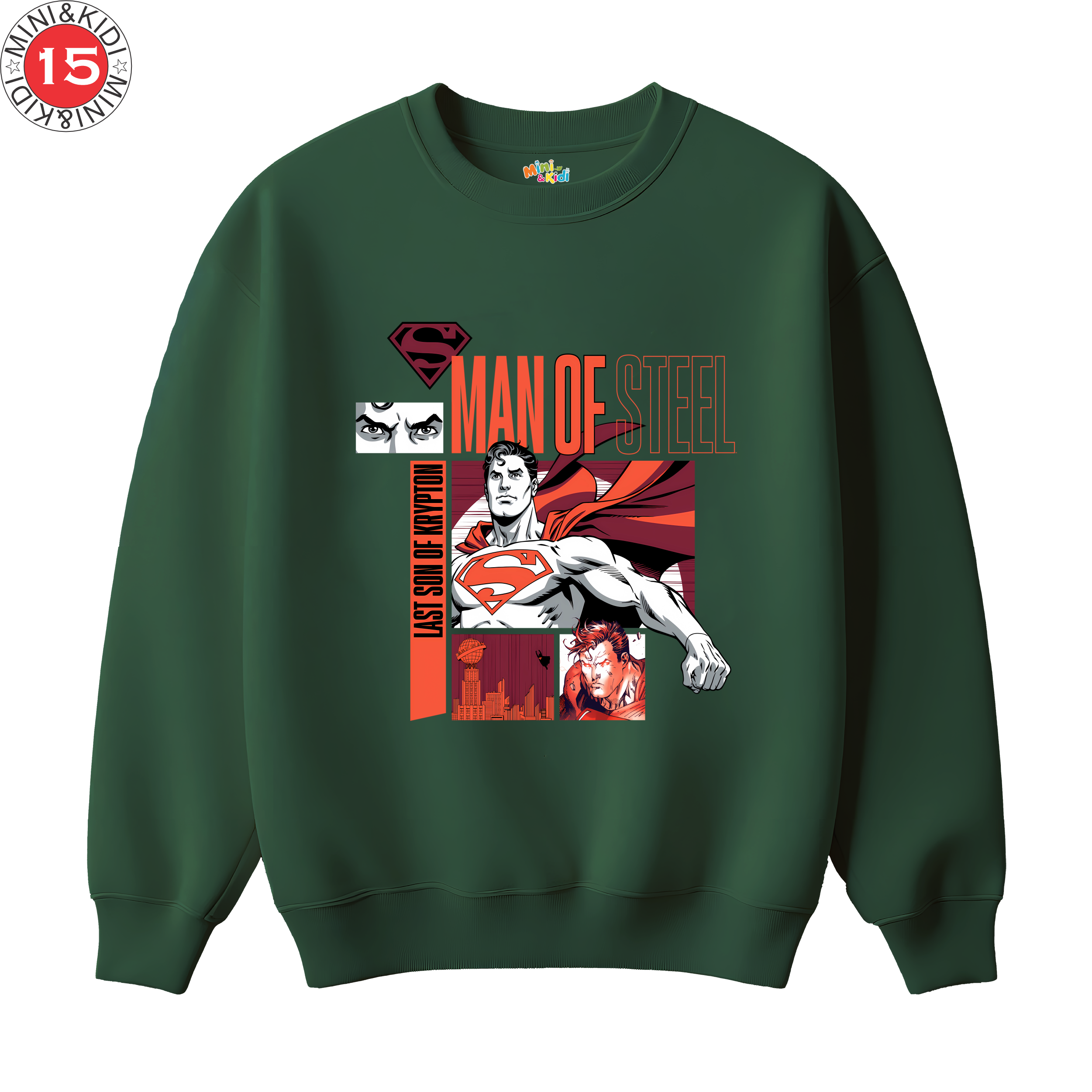 man of steel sweatshirt