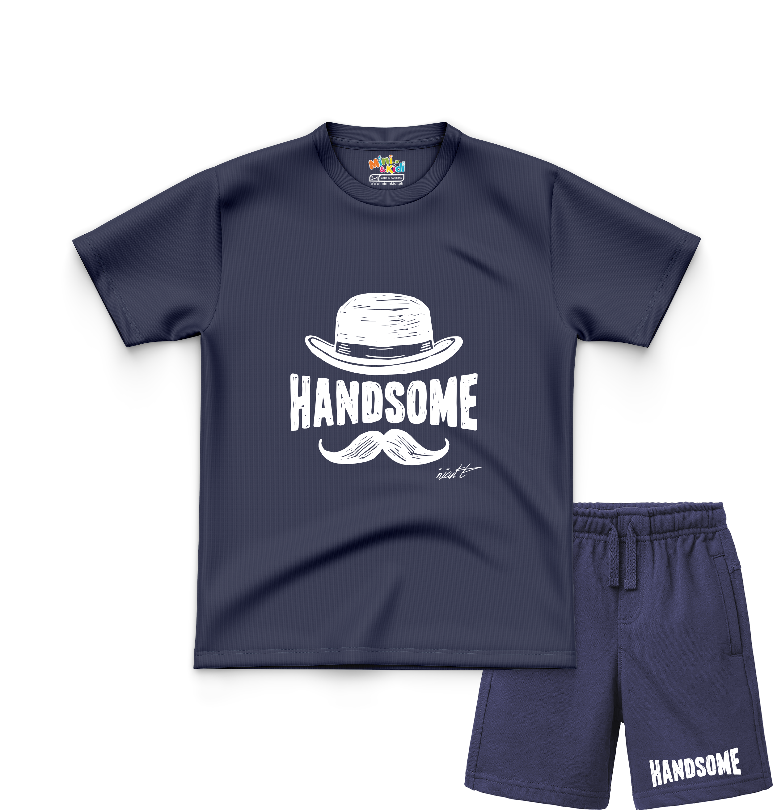 Handsome T-Shirt and Shorts Set