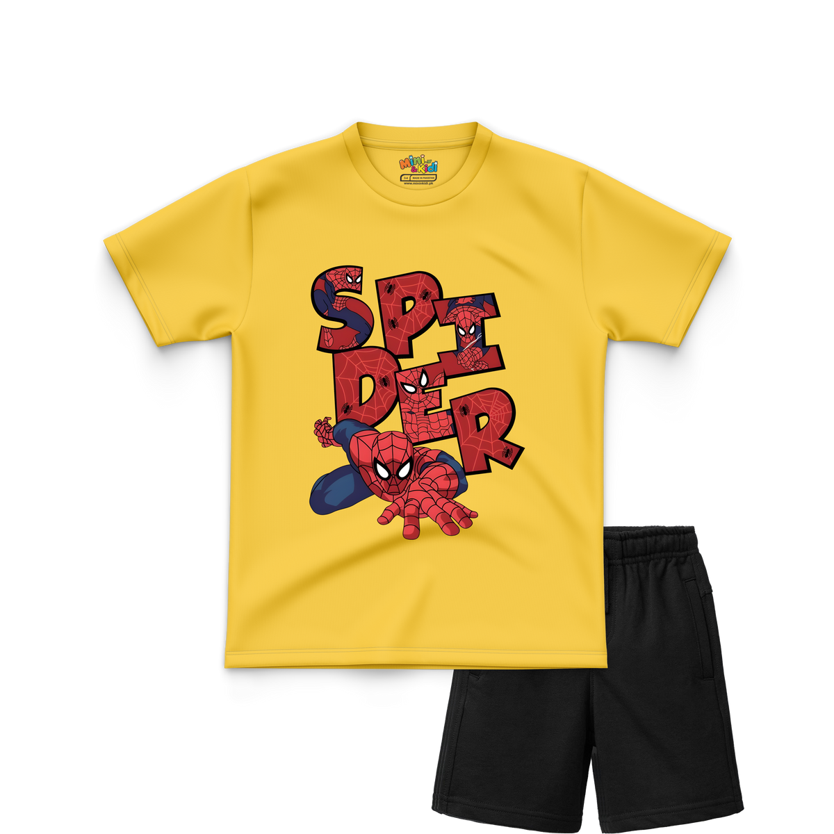 Spiderman Kids T-Shirt and Shorts Set