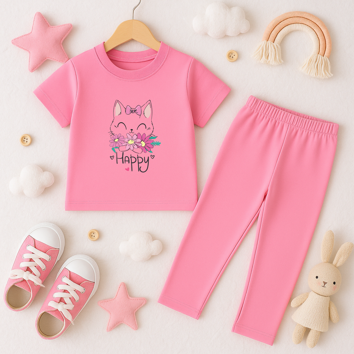 Happy Cat Trouser Set (Copy)