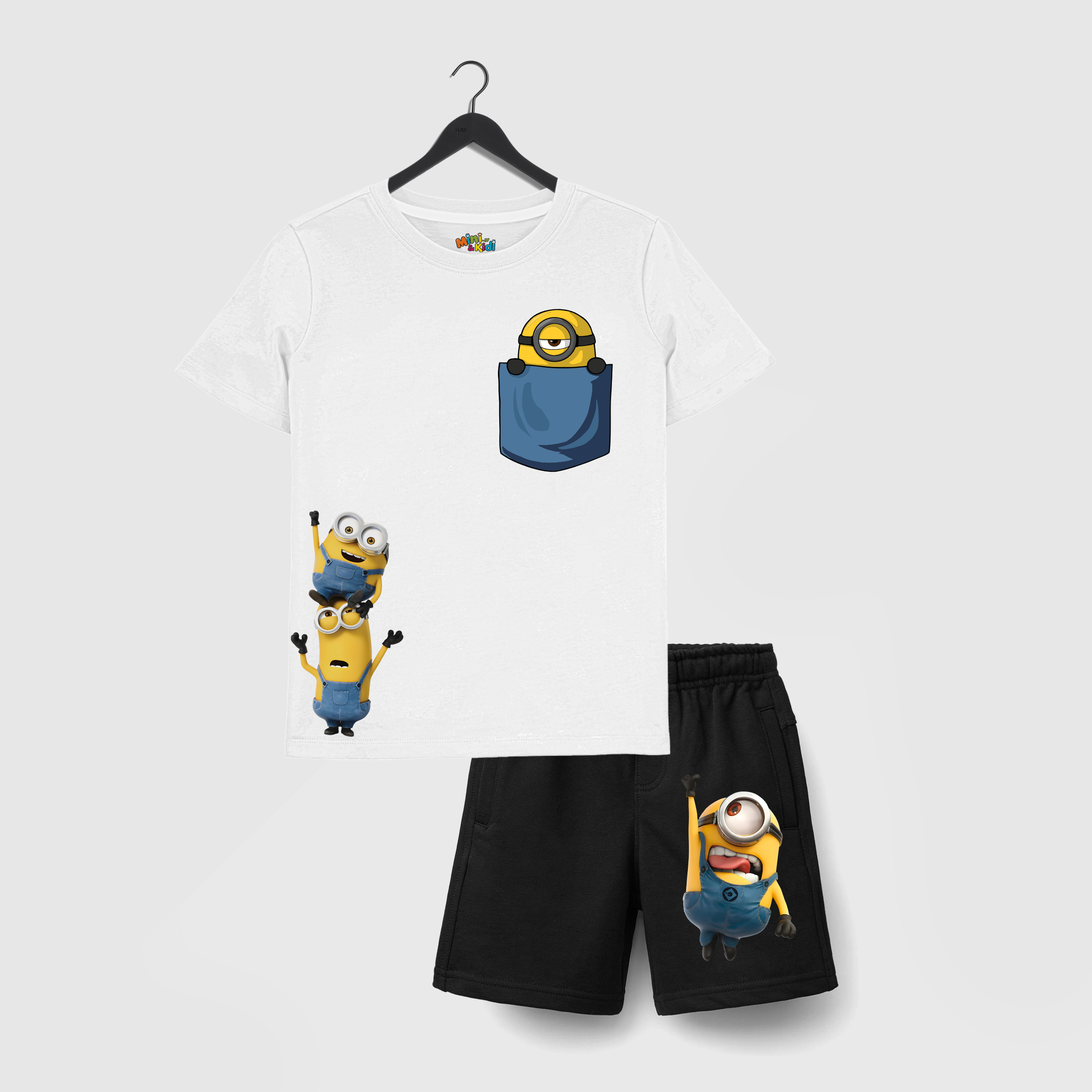 Minnions Kids T-Shirt and Shorts Set
