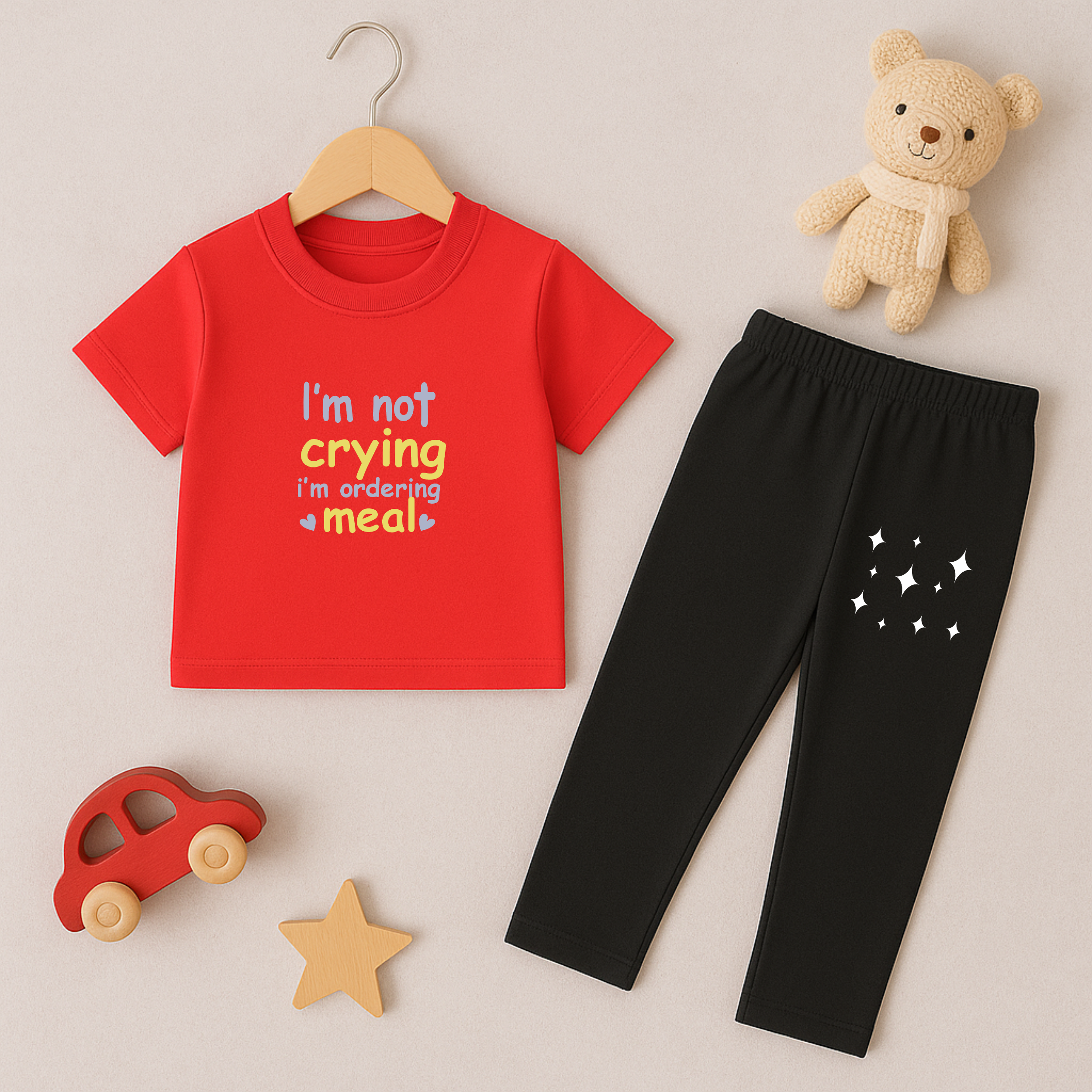 I'm Not Crying Trouser Set