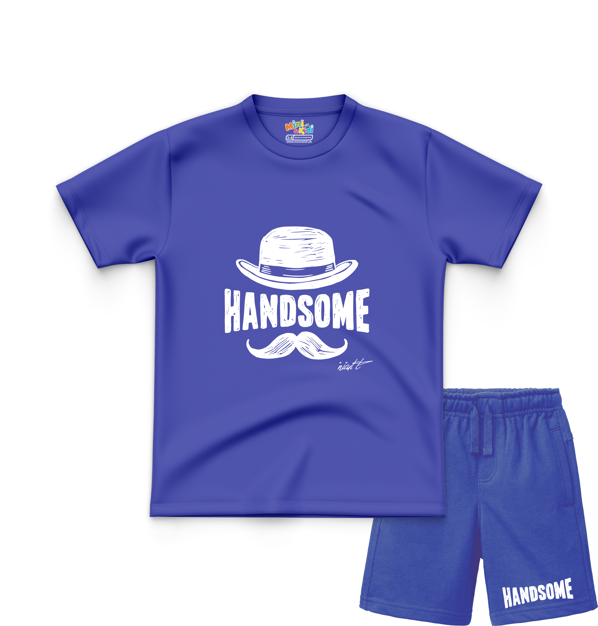 Handsome T-Shirt and Shorts Set