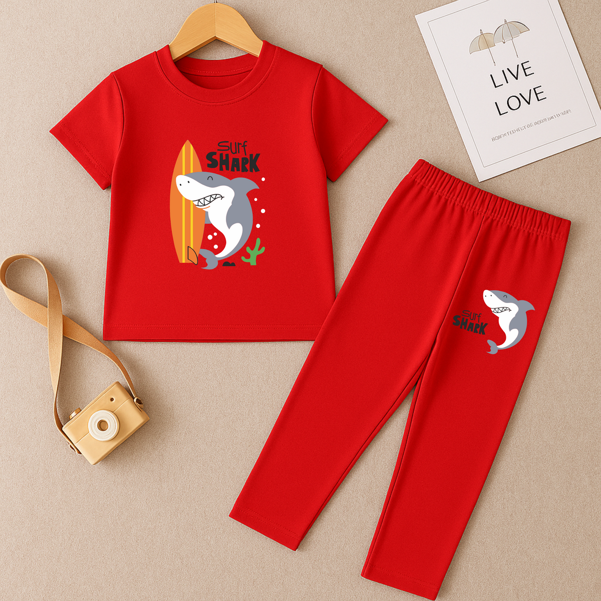 Surf Shark Trouser Set