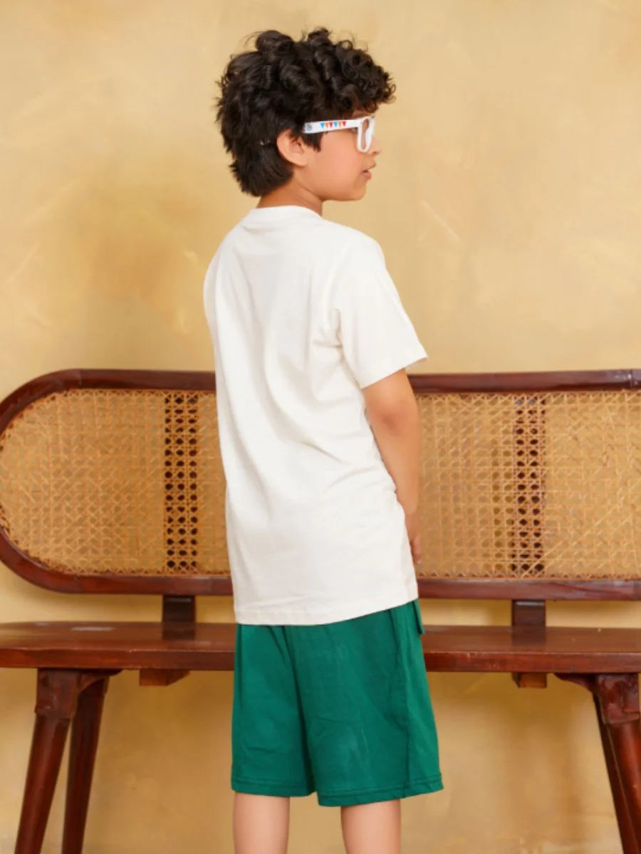 Forest Green Contrast Panel Suit