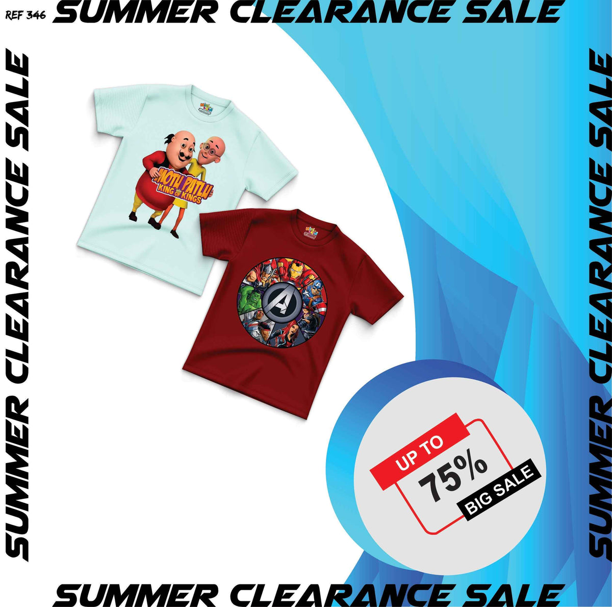 Sale _ Pack of 2 T shirts (3-4 years)