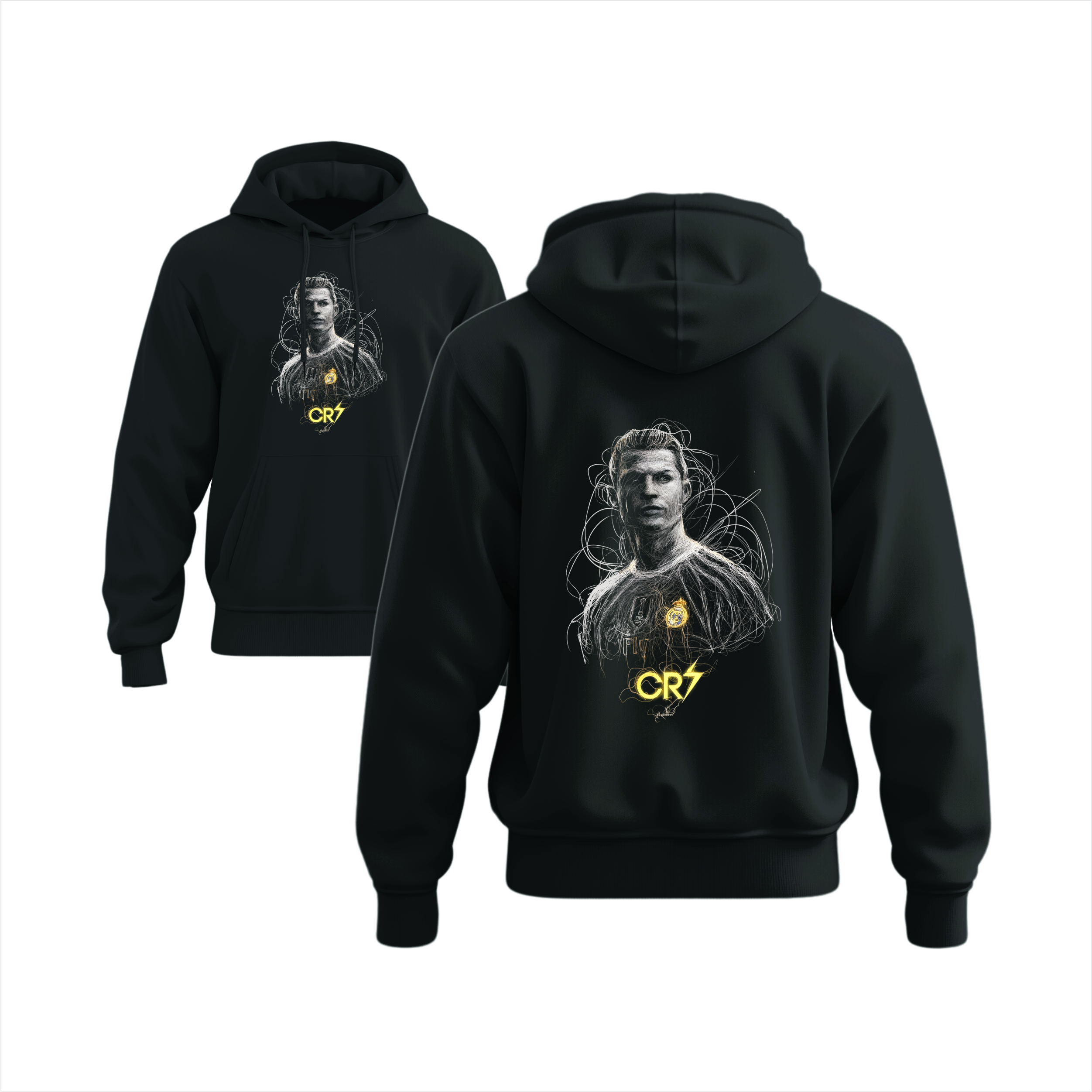 Face Ronaldo Hoodie CR7 hoodie (Copy)