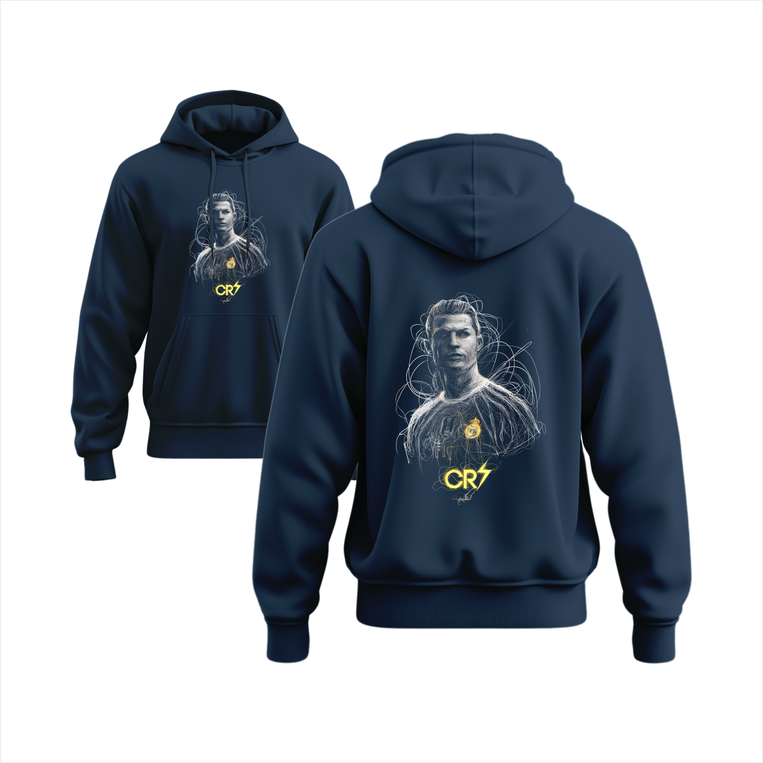 Face Ronaldo Hoodie CR7 hoodie (Copy)