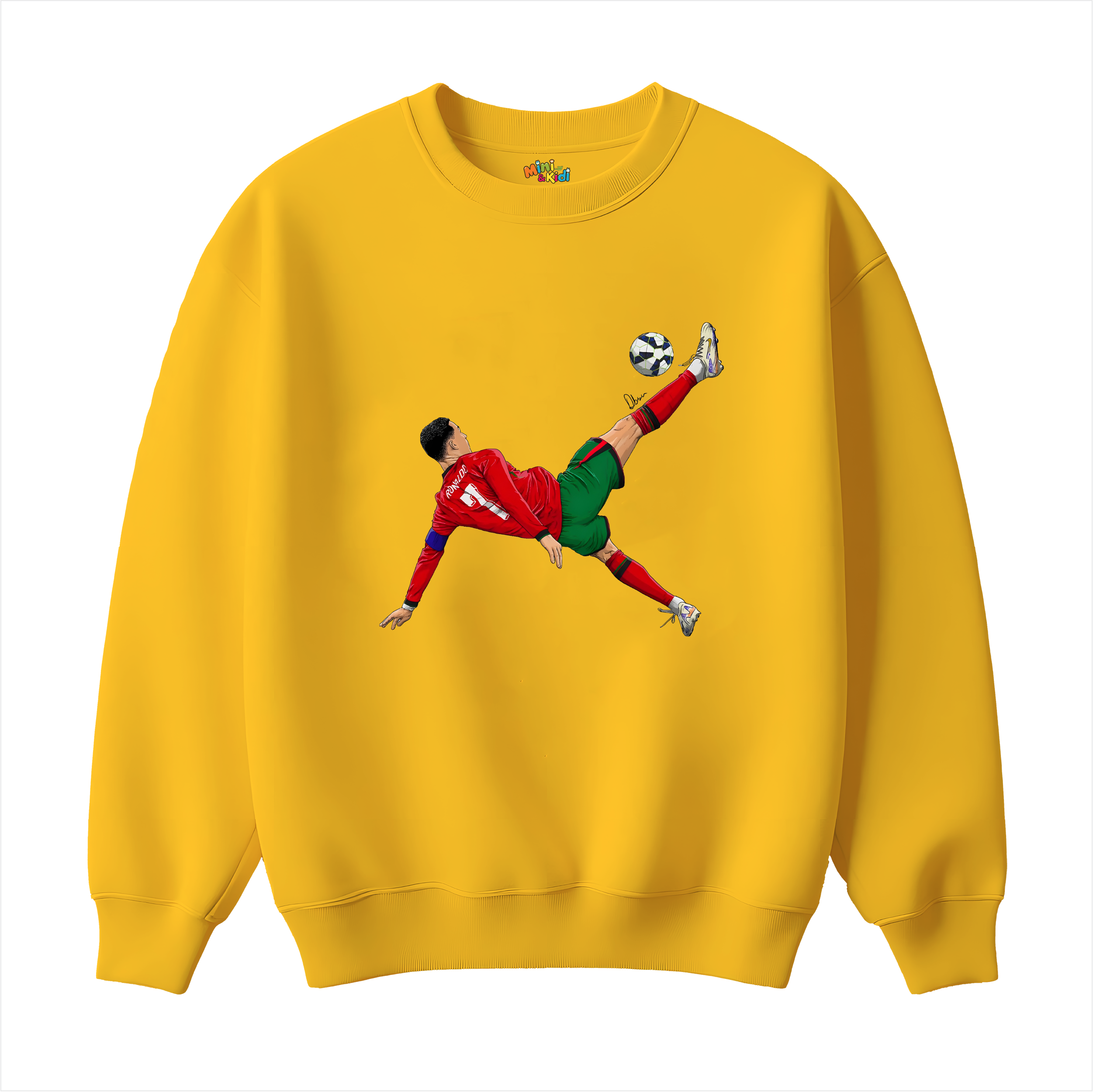 Ronaldo kick sweatshirt