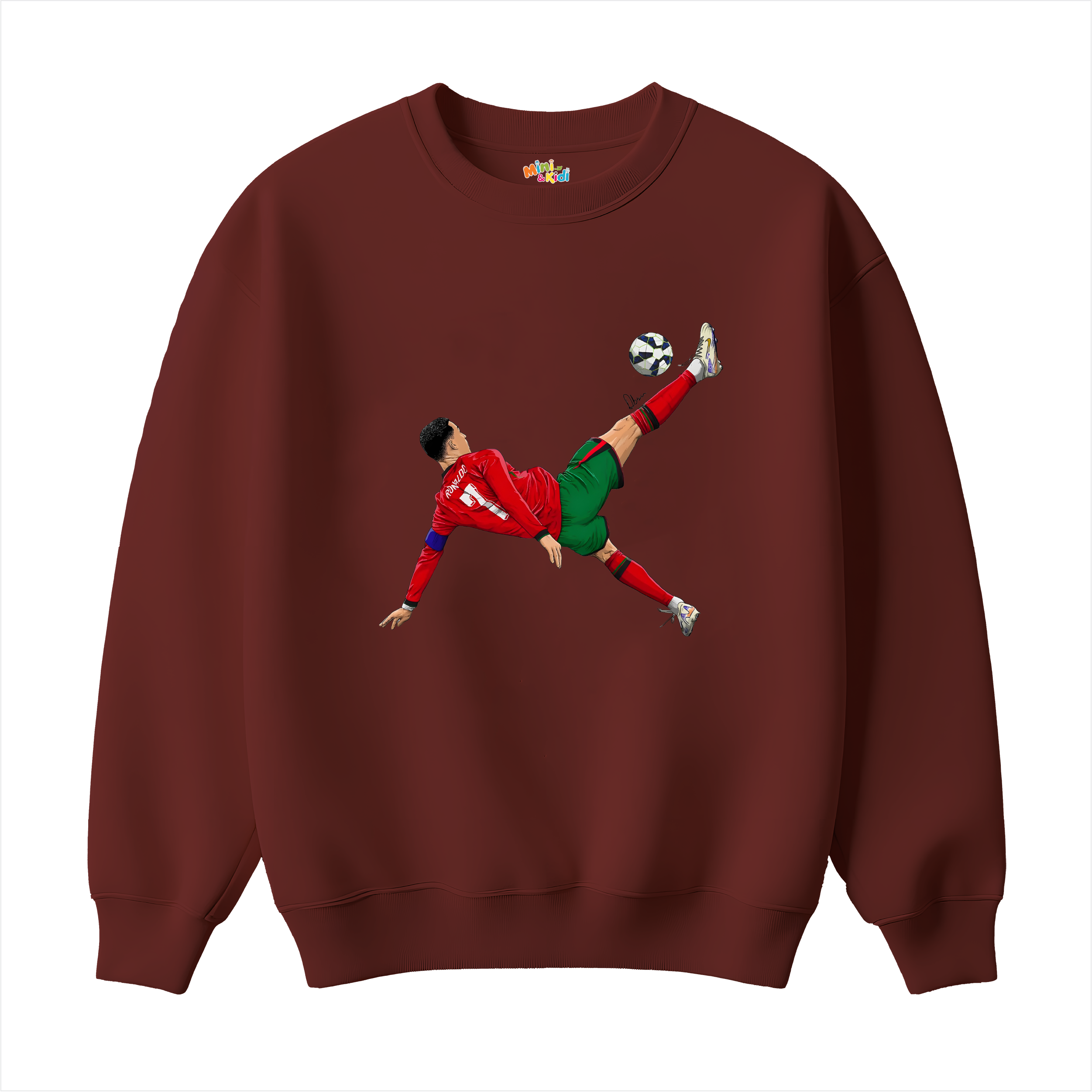 Ronaldo kick sweatshirt