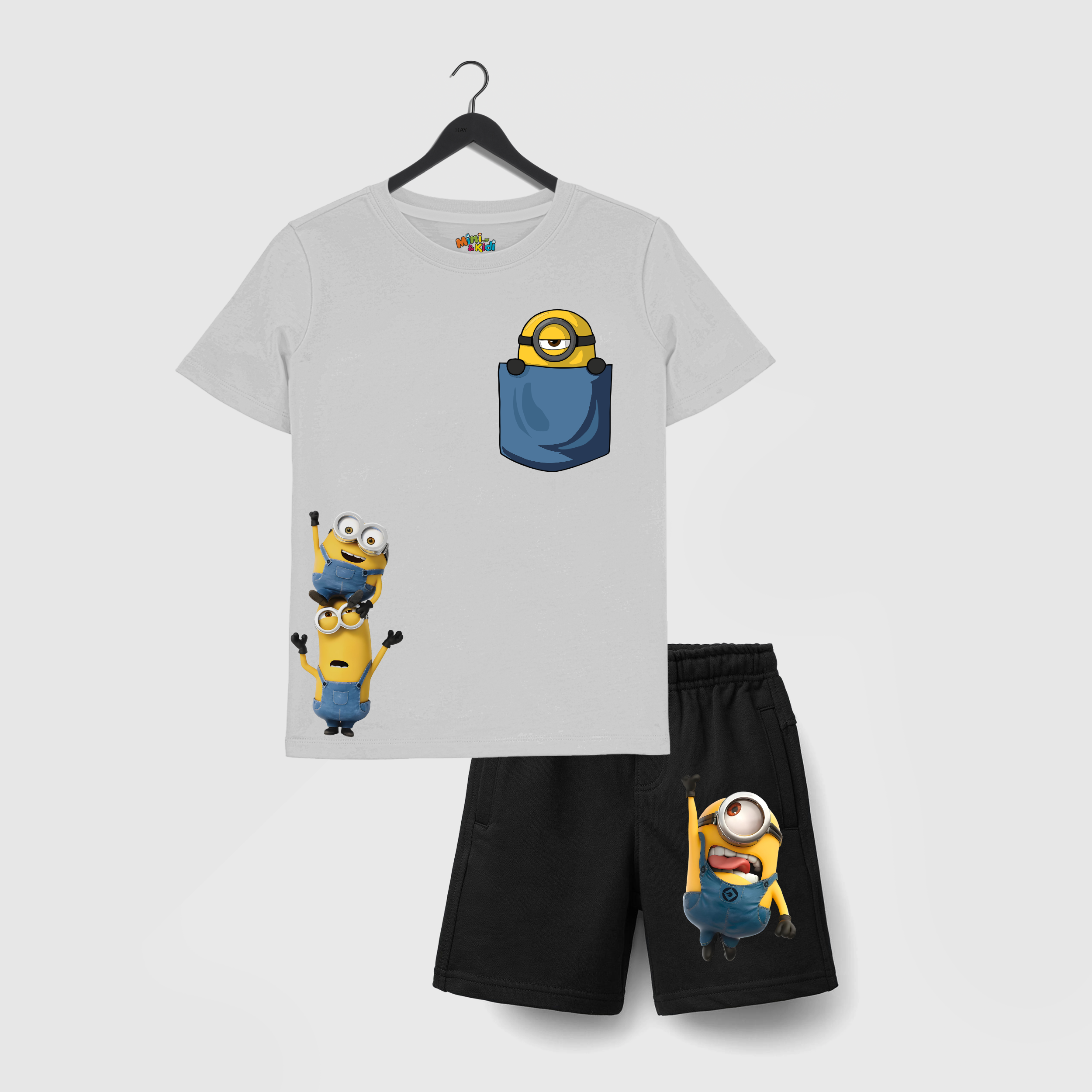 Minnions Kids T-Shirt and Shorts Set