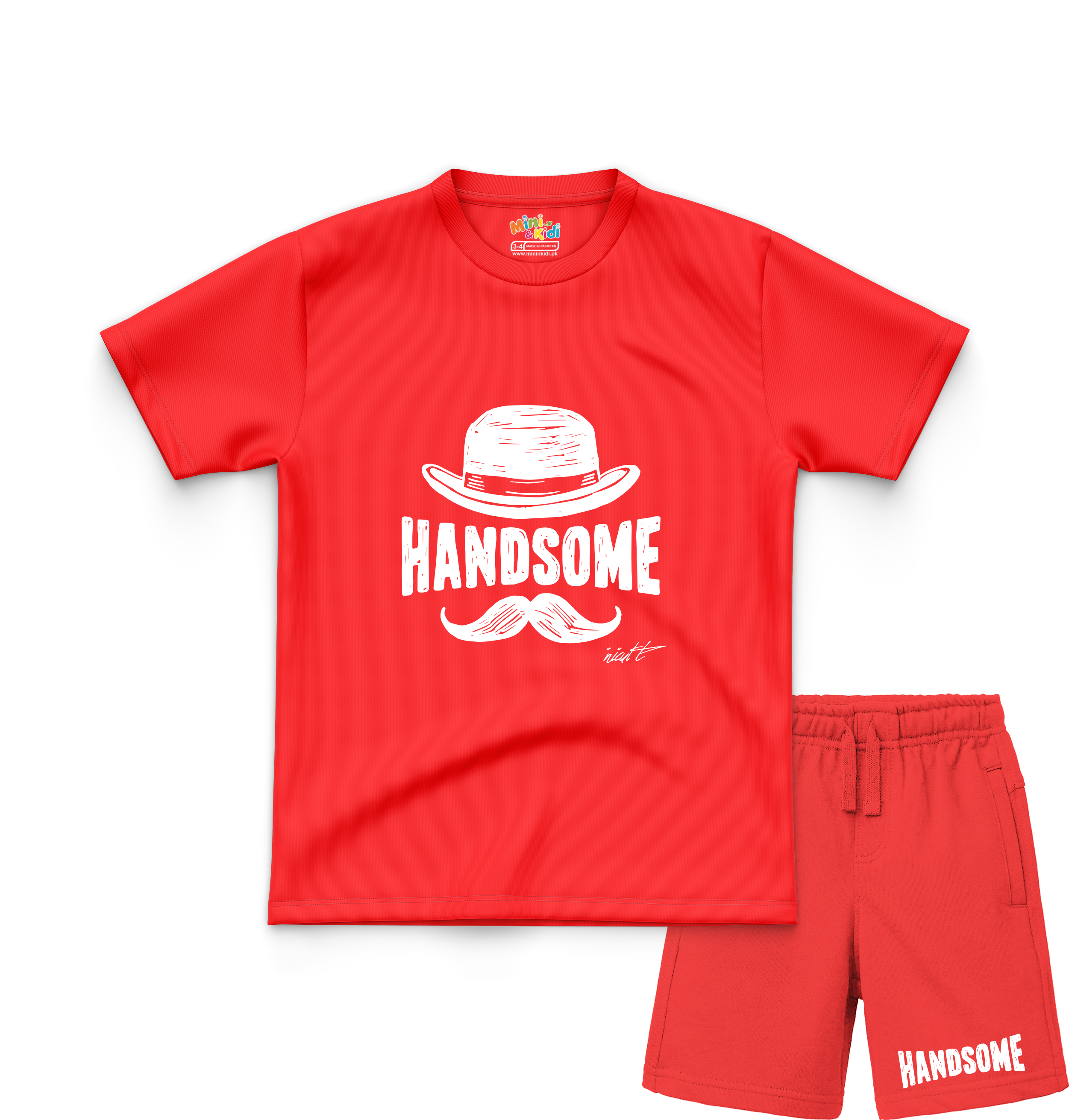 Handsome T-Shirt and Shorts Set