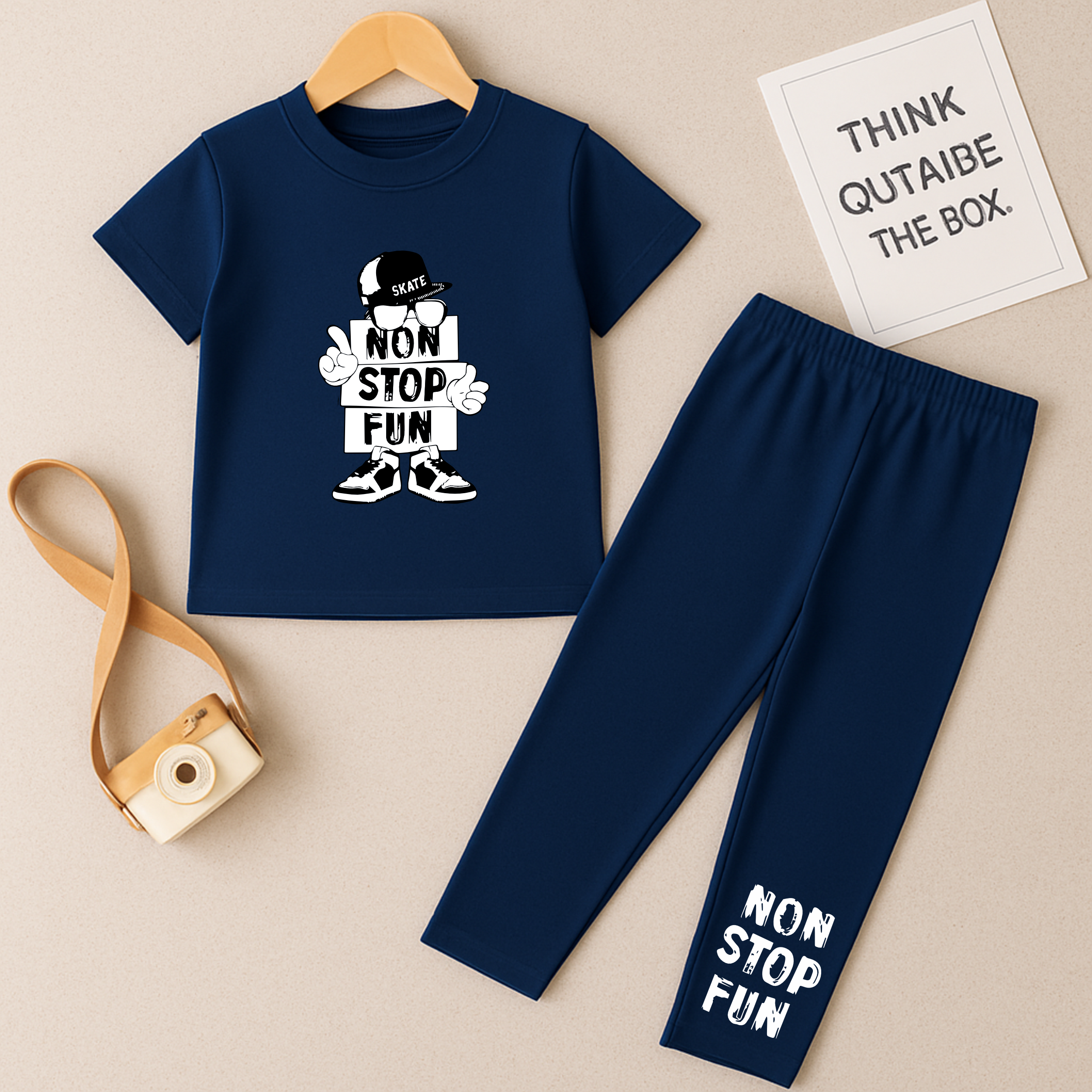 Non Stop Fun Trouser Set