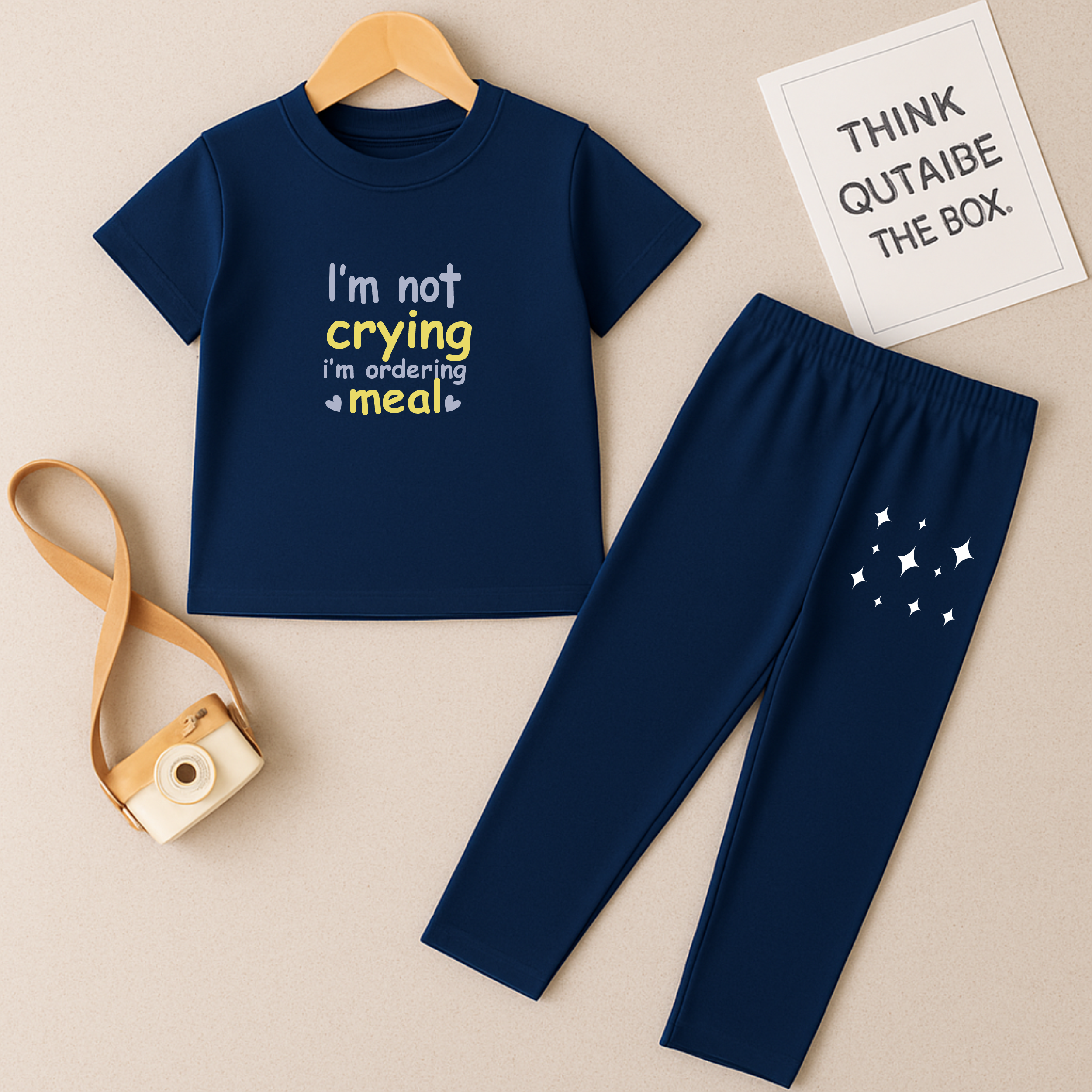 I'm Not Crying Trouser Set