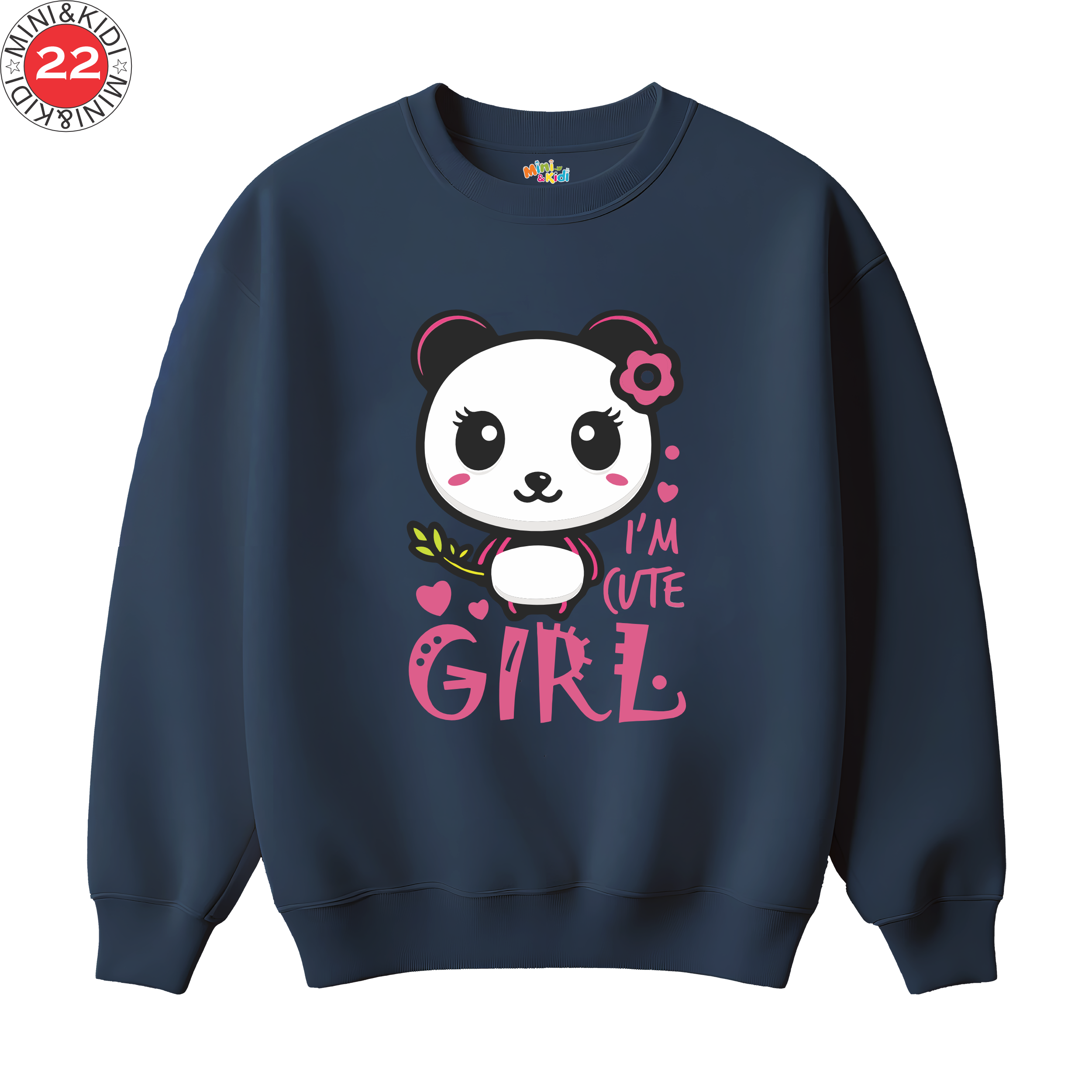 i'm cute panda girl sweatshirt