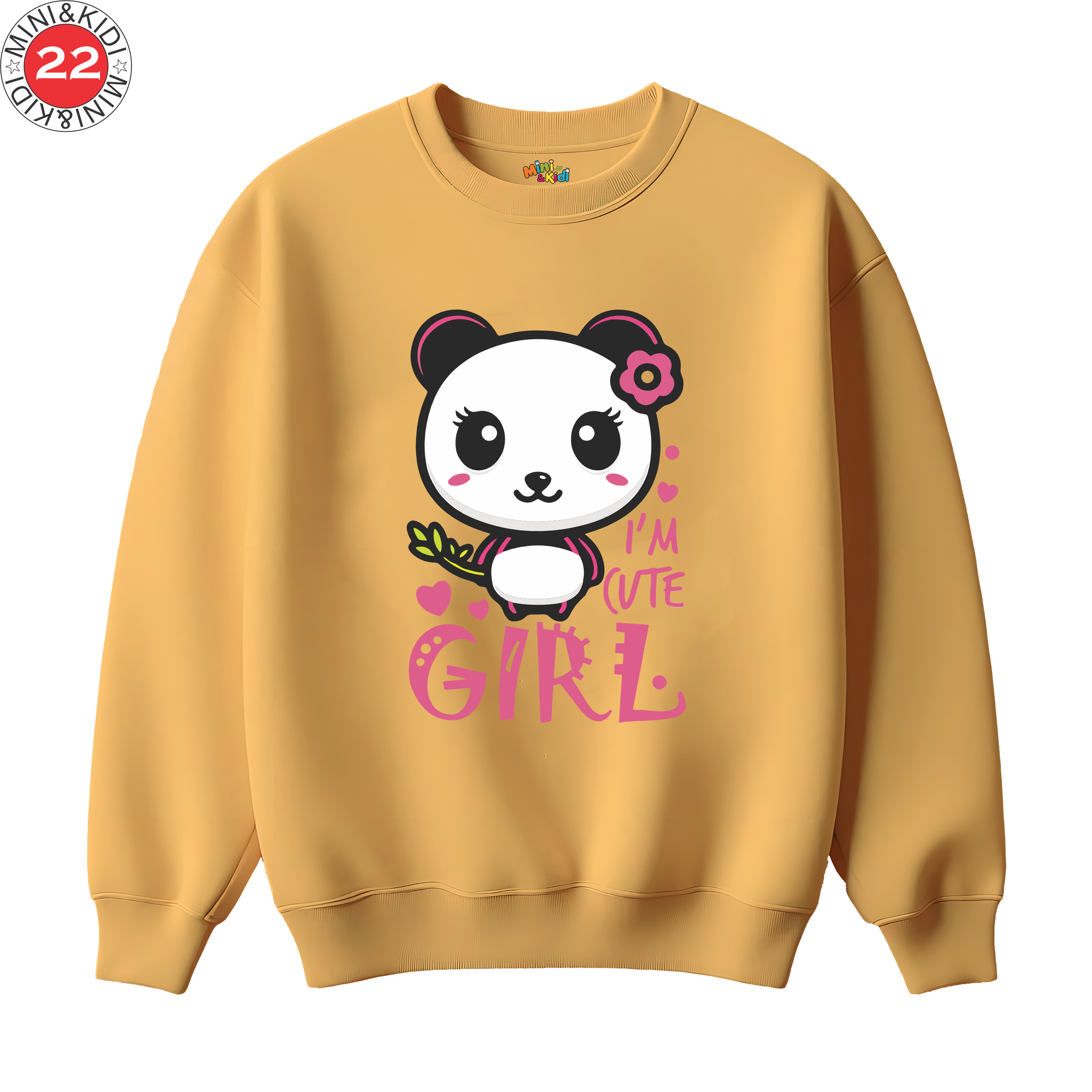 i'm cute panda girl sweatshirt