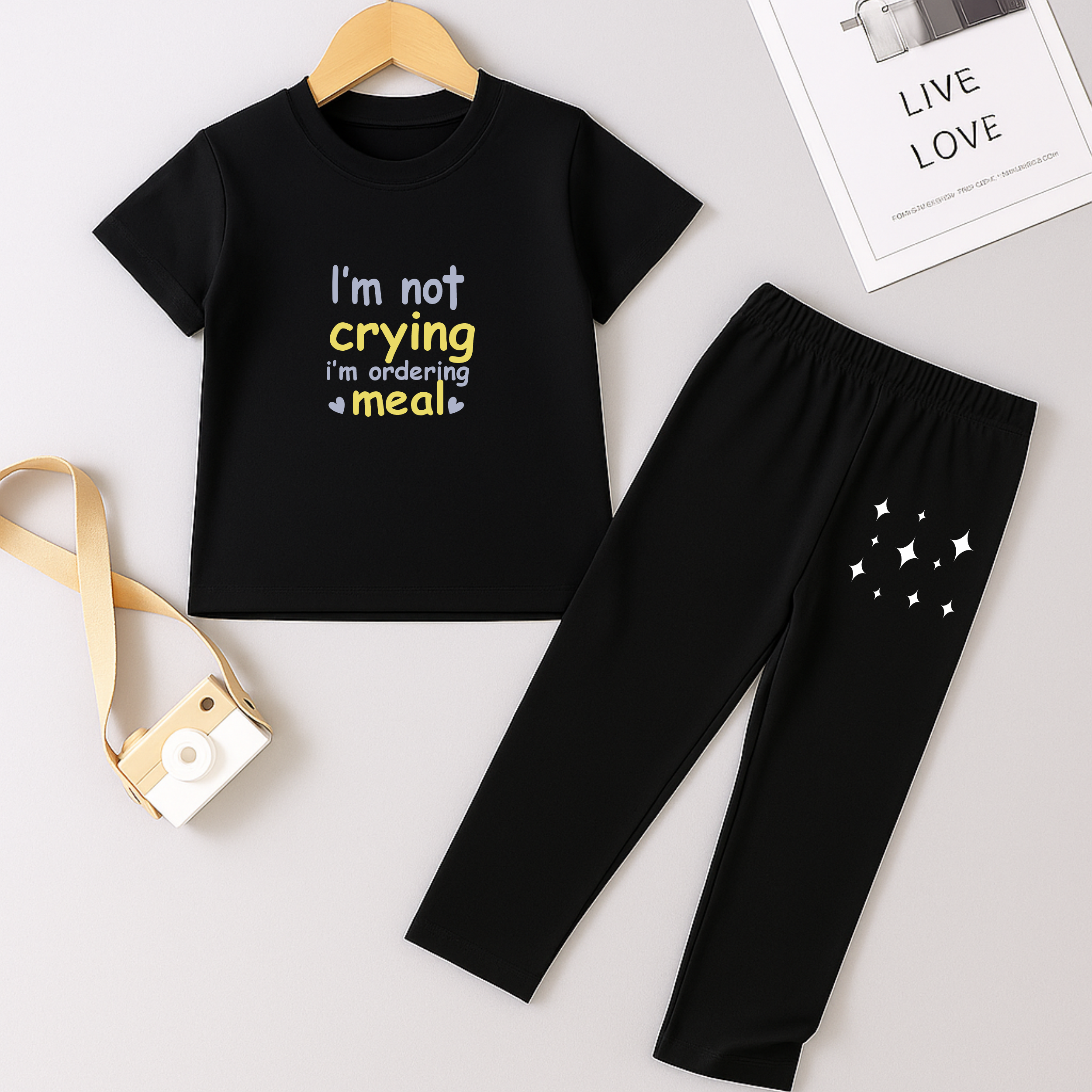 I'm Not Crying Trouser Set