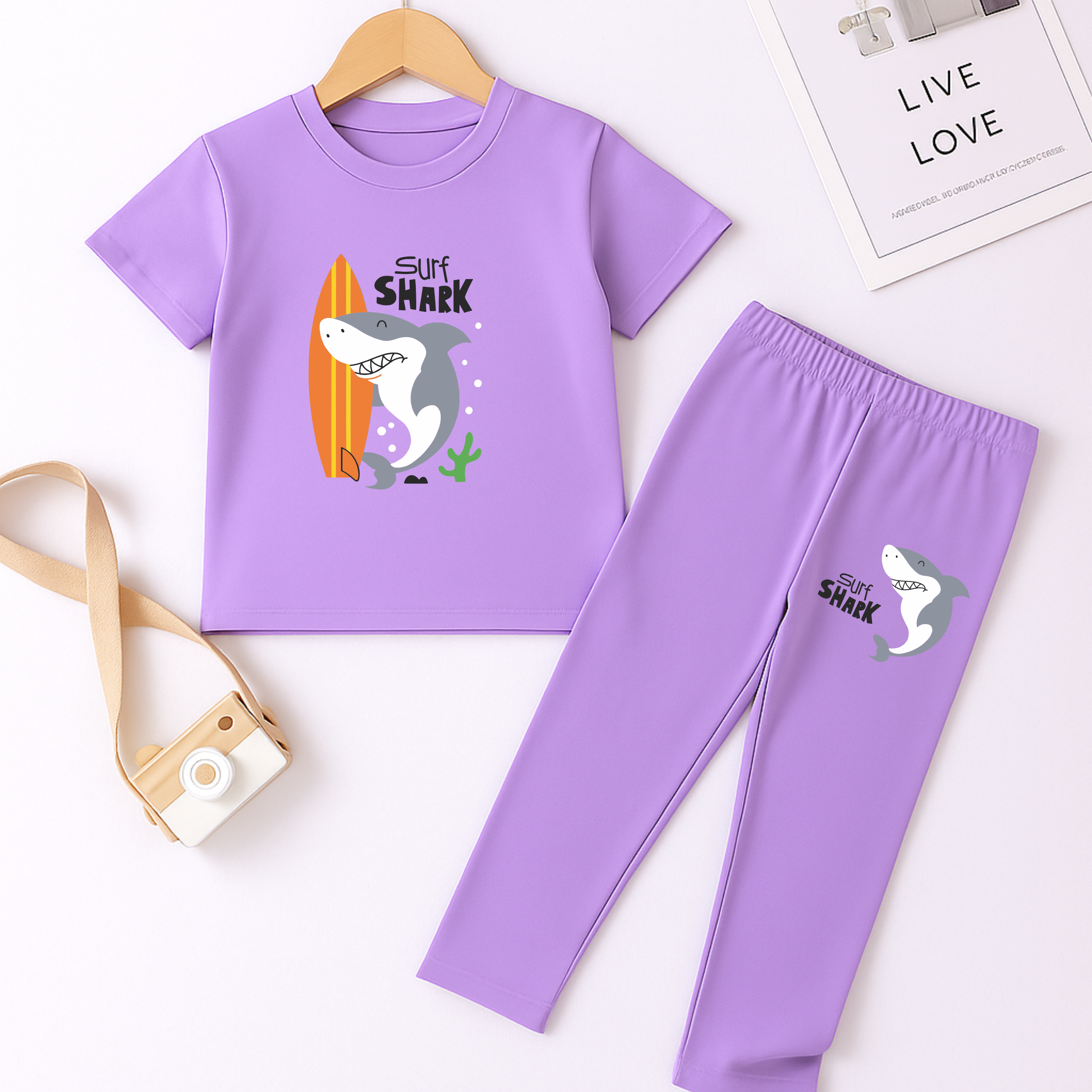 Surf Shark Trouser Set