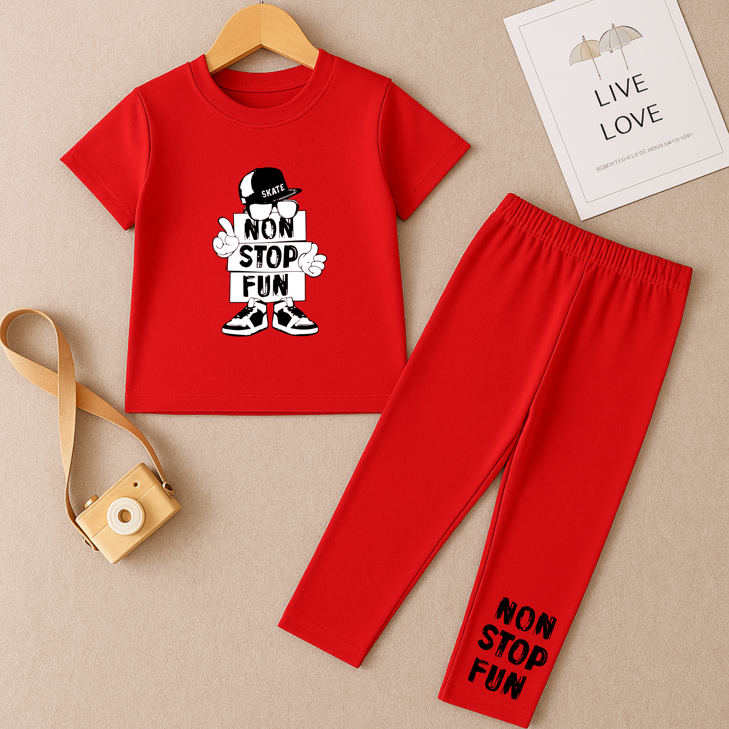 Non Stop Fun Trouser Set