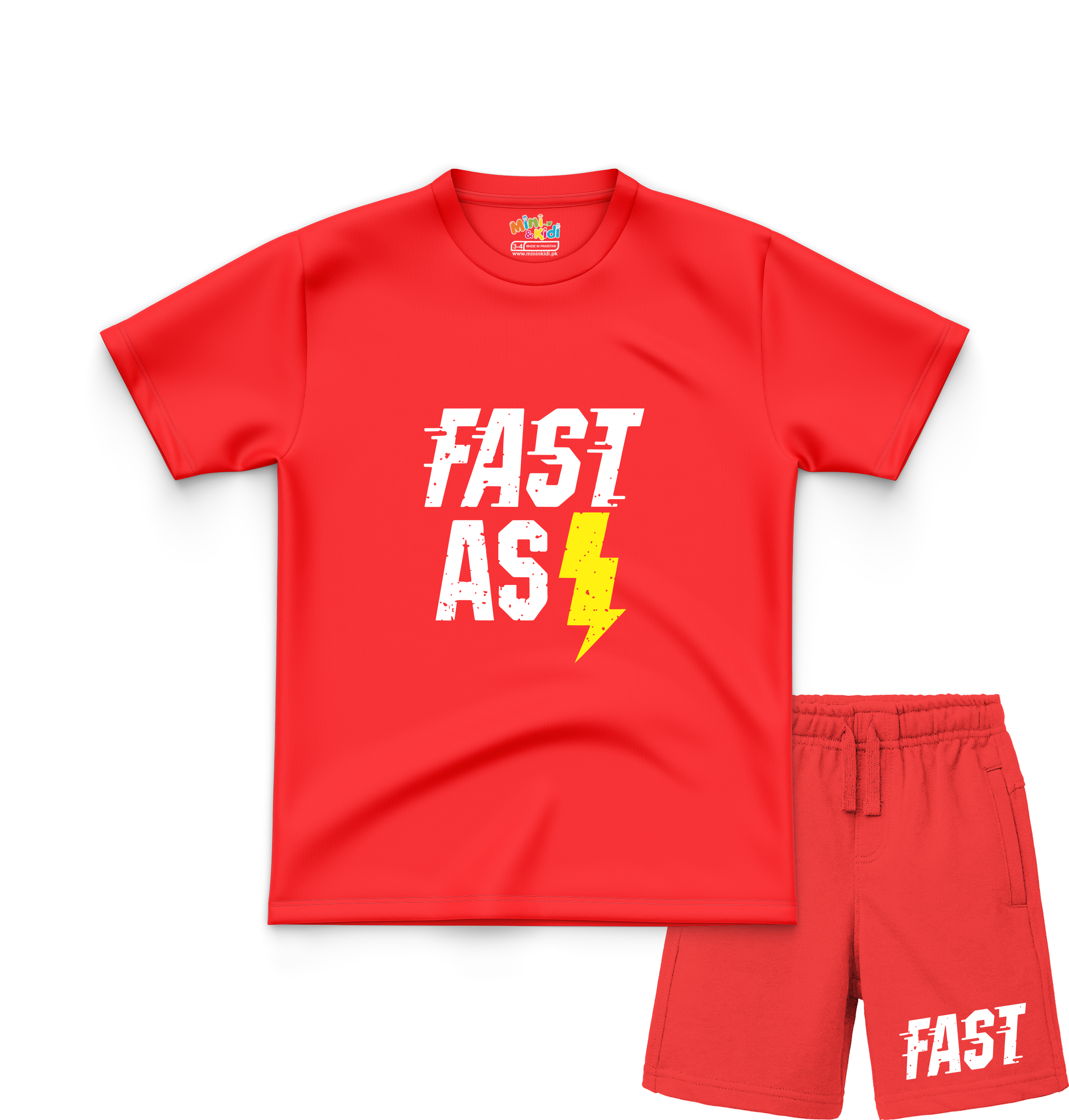 Fast As Light T-Shirt and Shorts Set