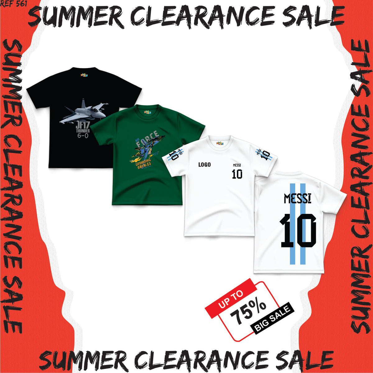 Sale - Pack of 3 Shirts (5-6 Years)