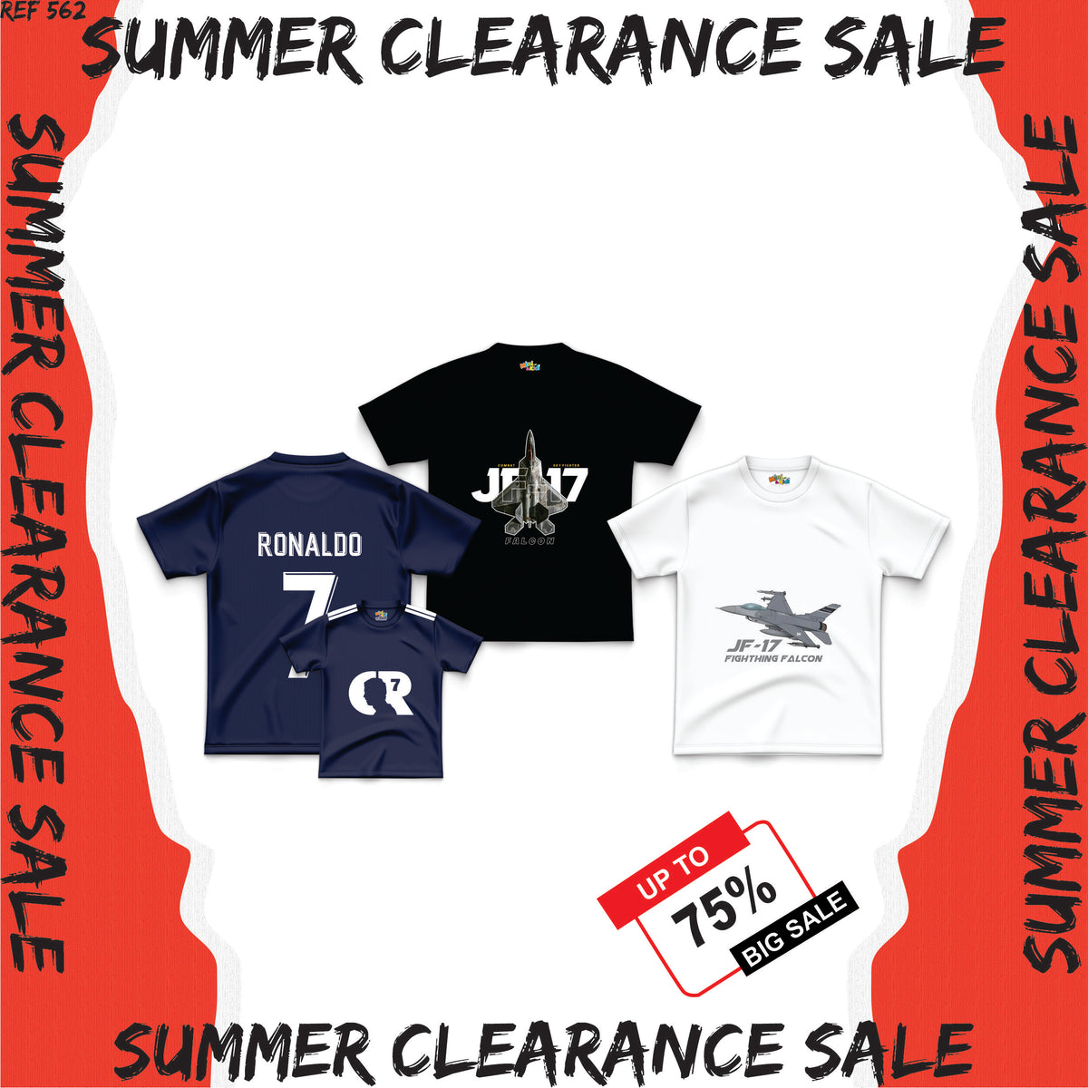 Sale - Pack of 3 Shirts (5-6 Years)