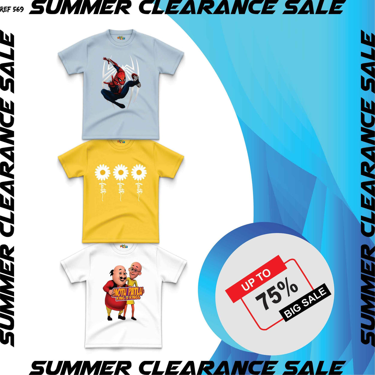 Pack of 3 Shirts (5-6 years)