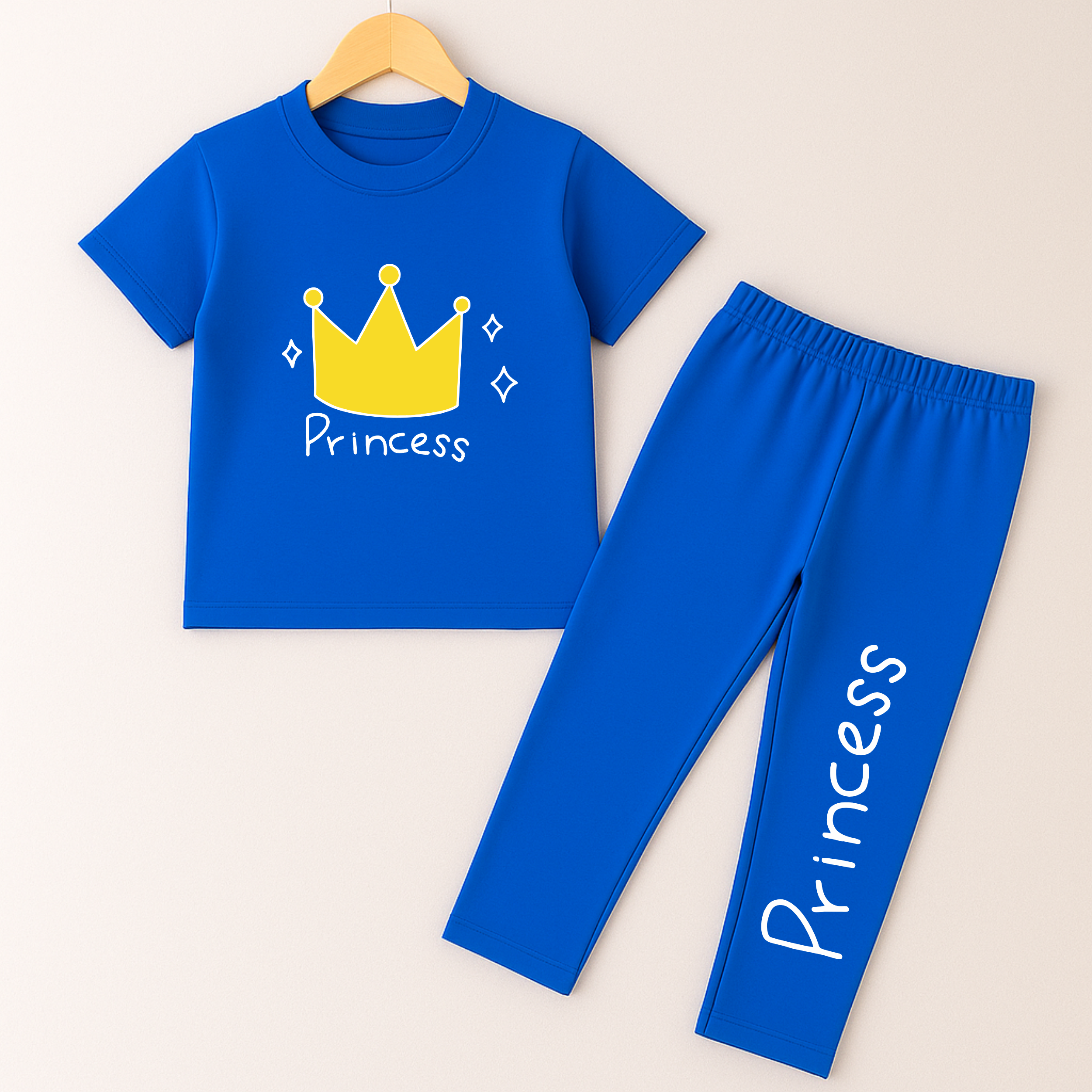 Princess Crown Trouser Set