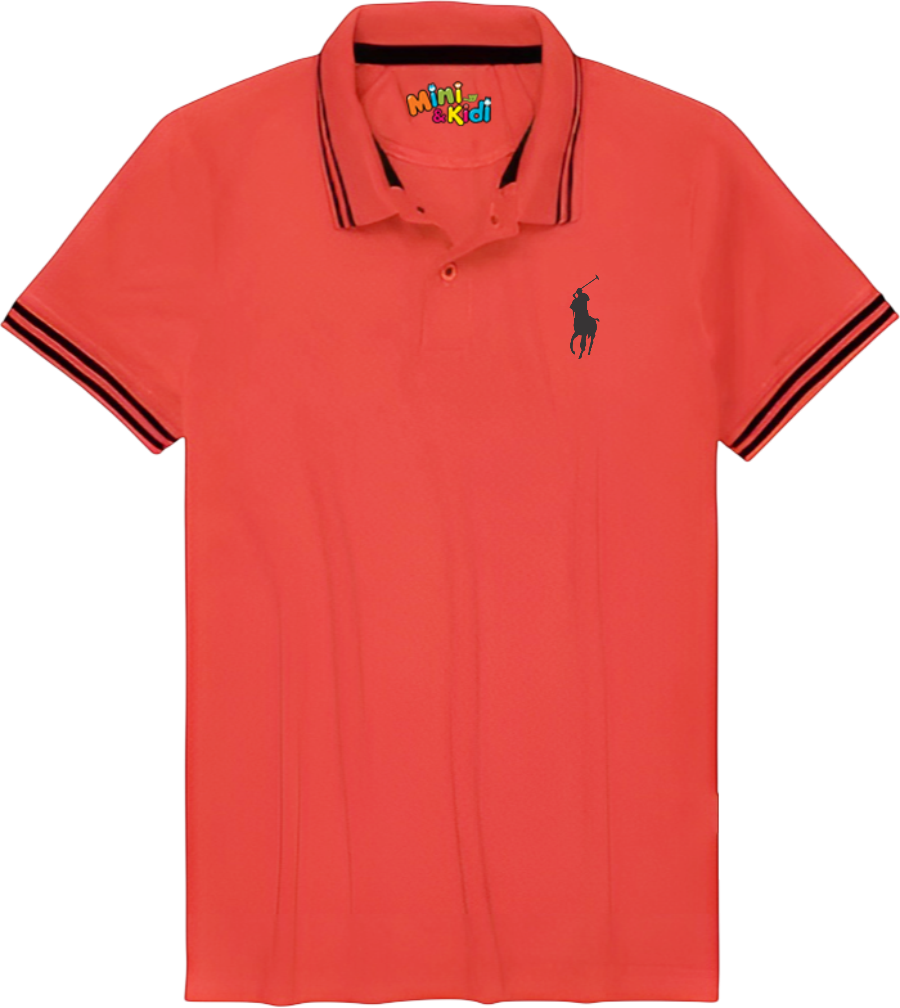 POLO-T SHIRT LIGHT RED
