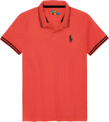 POLO-T SHIRT LIGHT RED