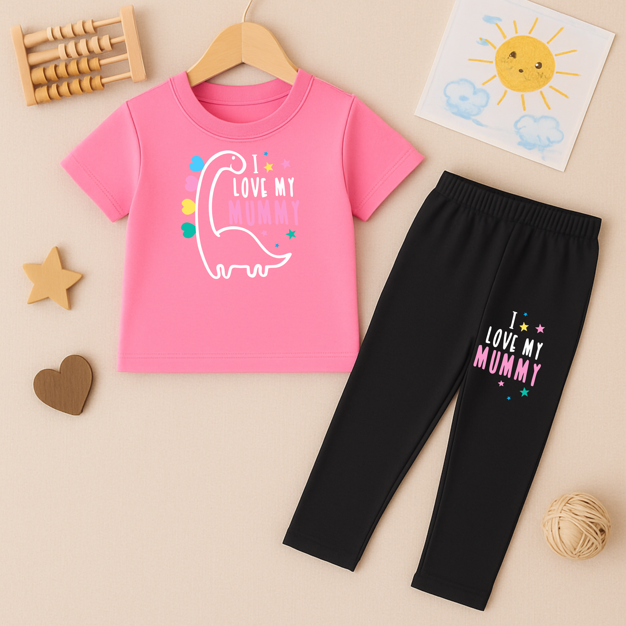I Love My Mummy Trouser Set