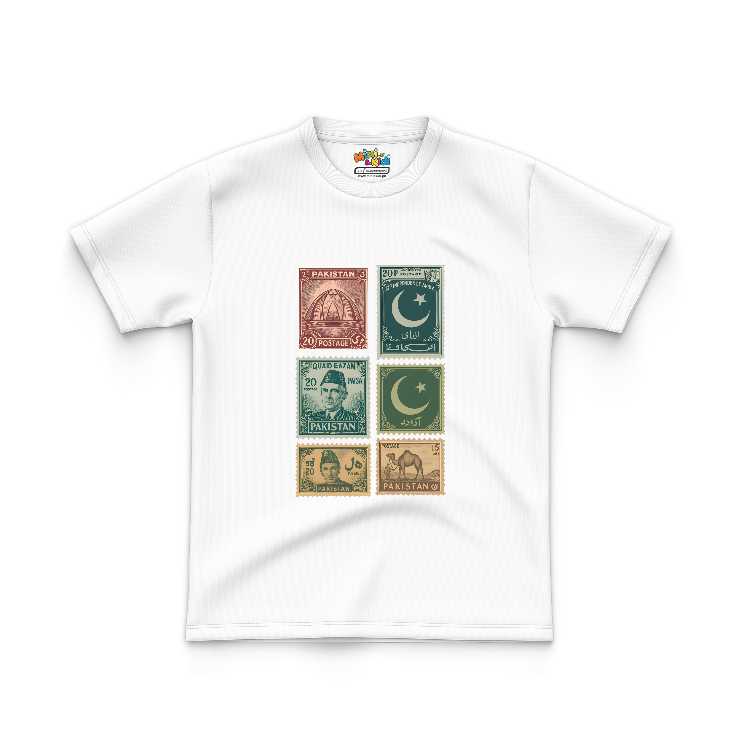 Pakistan Stamp Tee