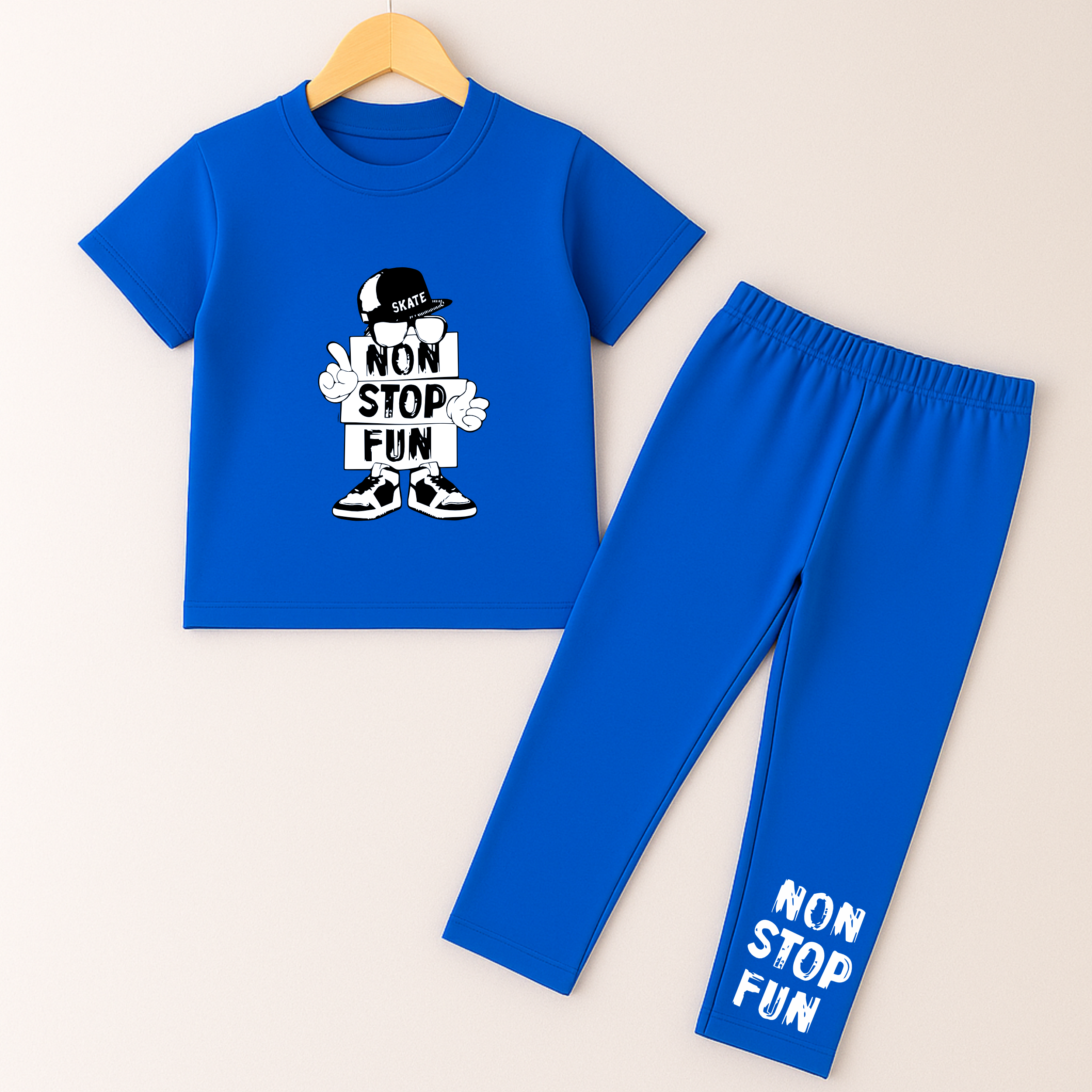 Non Stop Fun Trouser Set