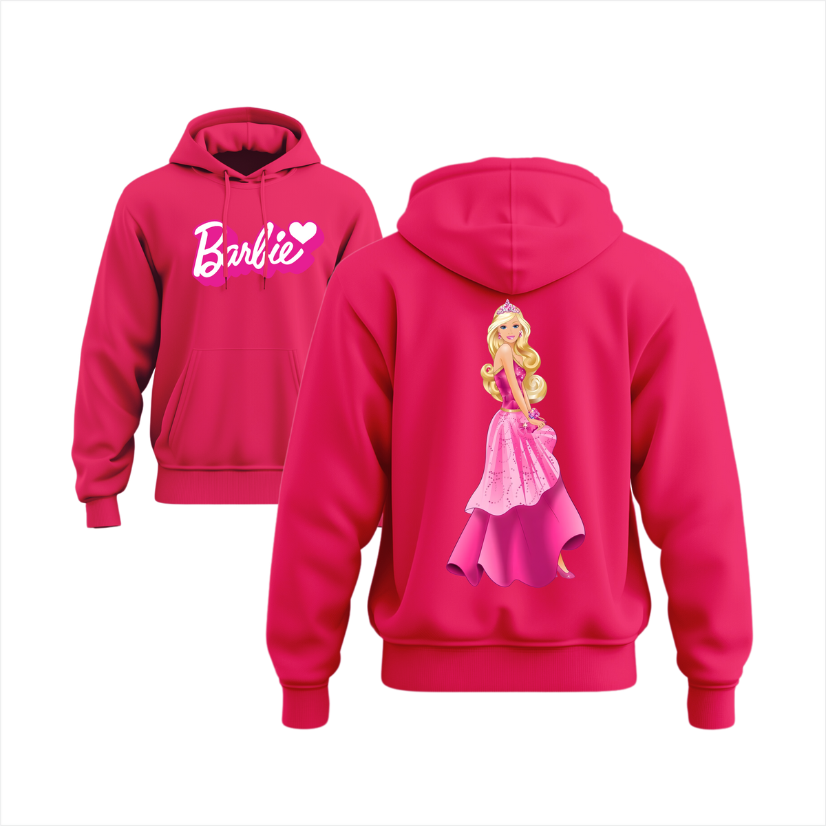 cute Barbie hoodie (Copy)