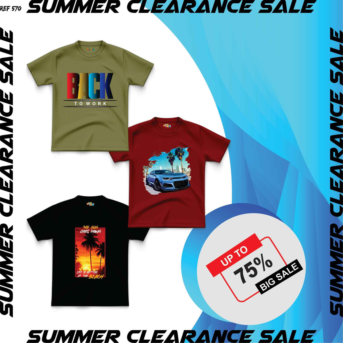 Pack of 3 shirts (7-8 years)
