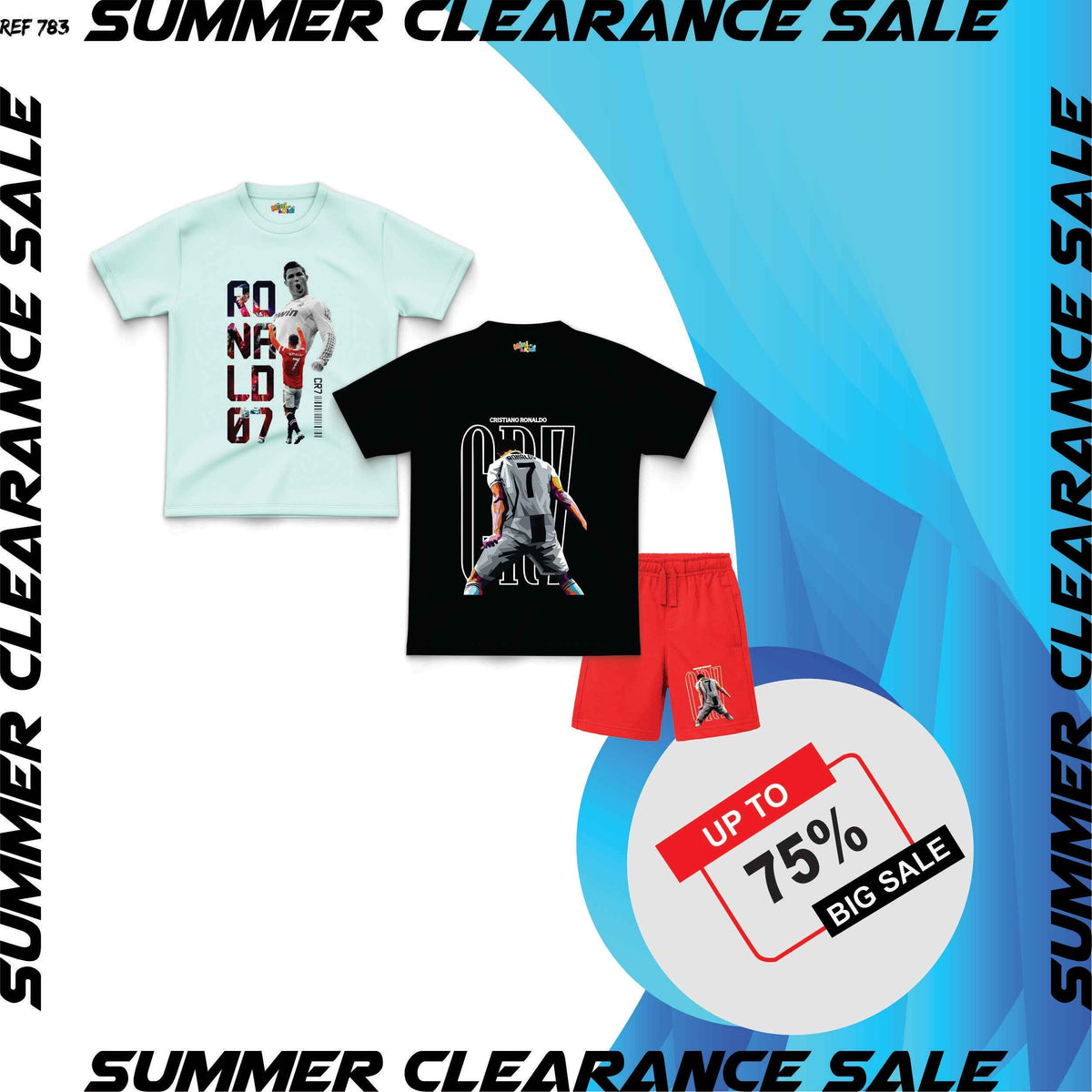 Pack of 2 shirts & short ( 7-8 years )