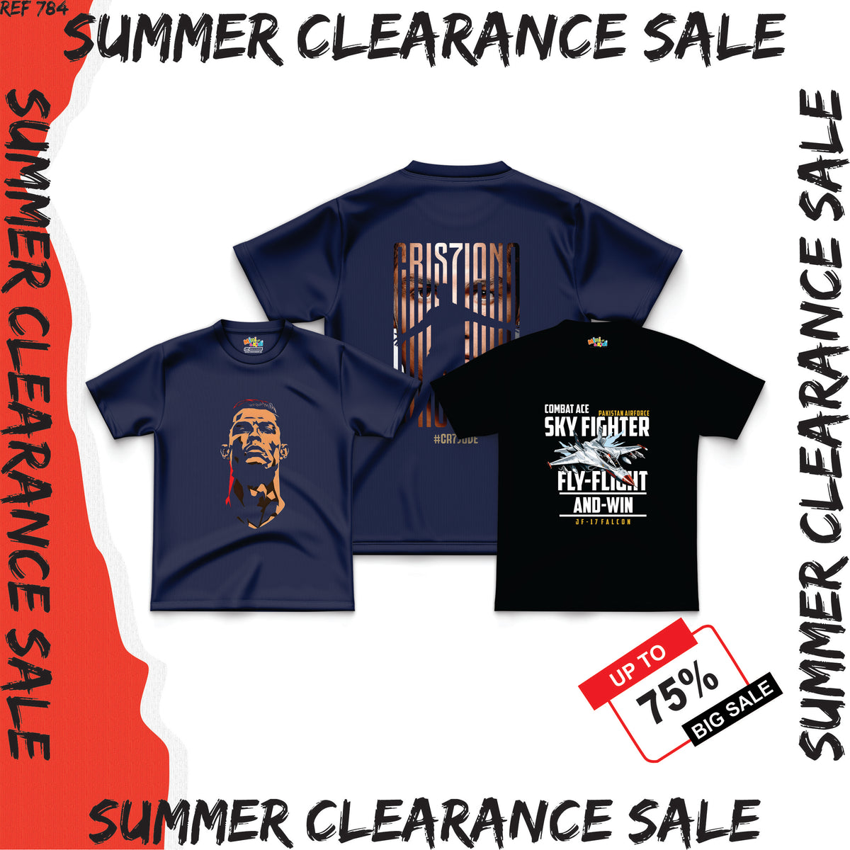 Sale - Pack of 2 Shirts (7-8 Years)