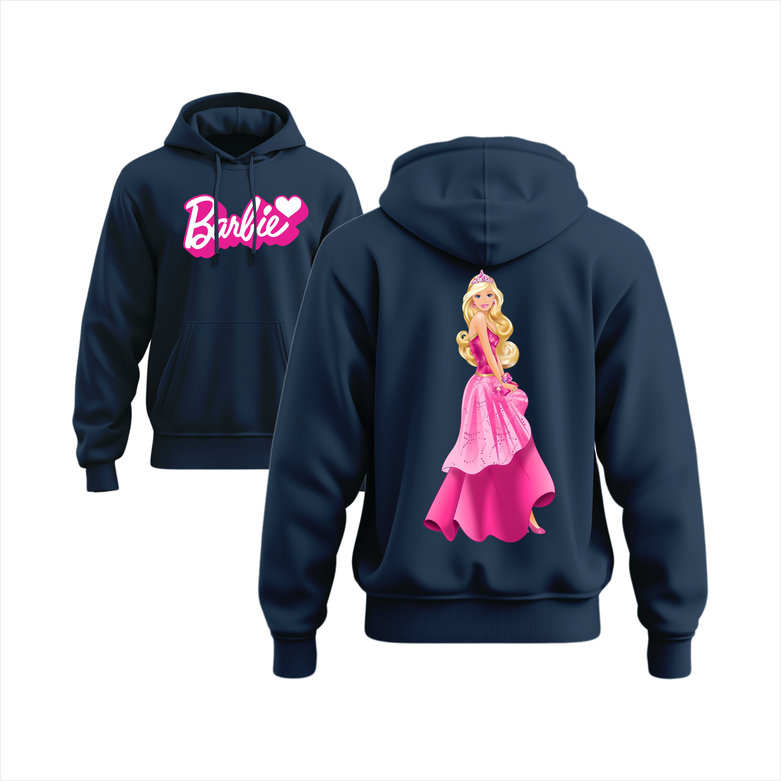 cute Barbie hoodie (Copy)