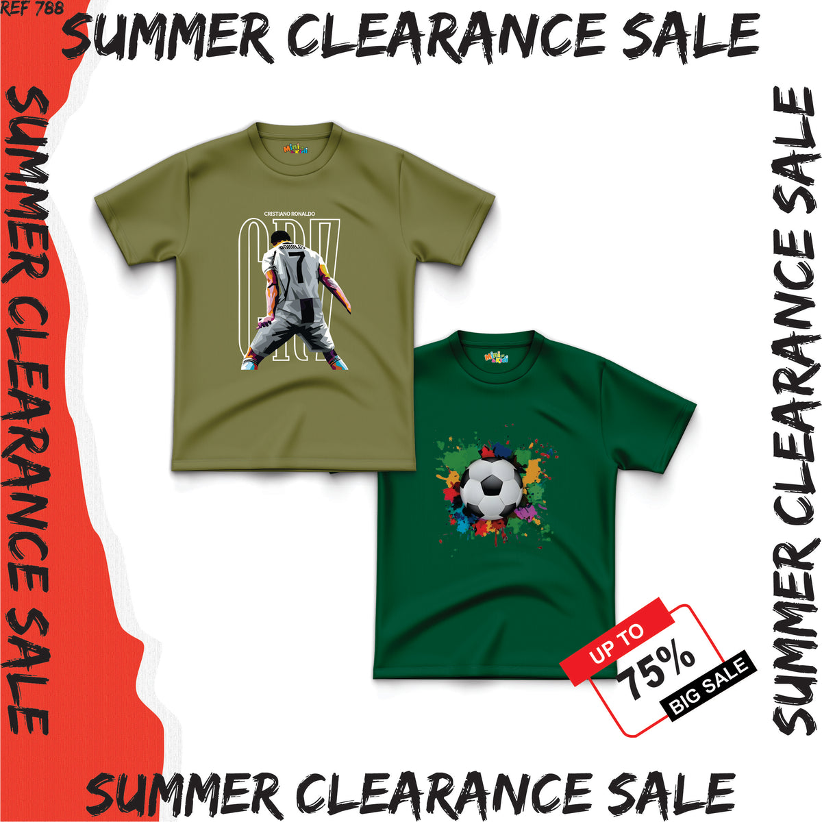 Sale - Pack of 2 Shirts (7-8 Years)